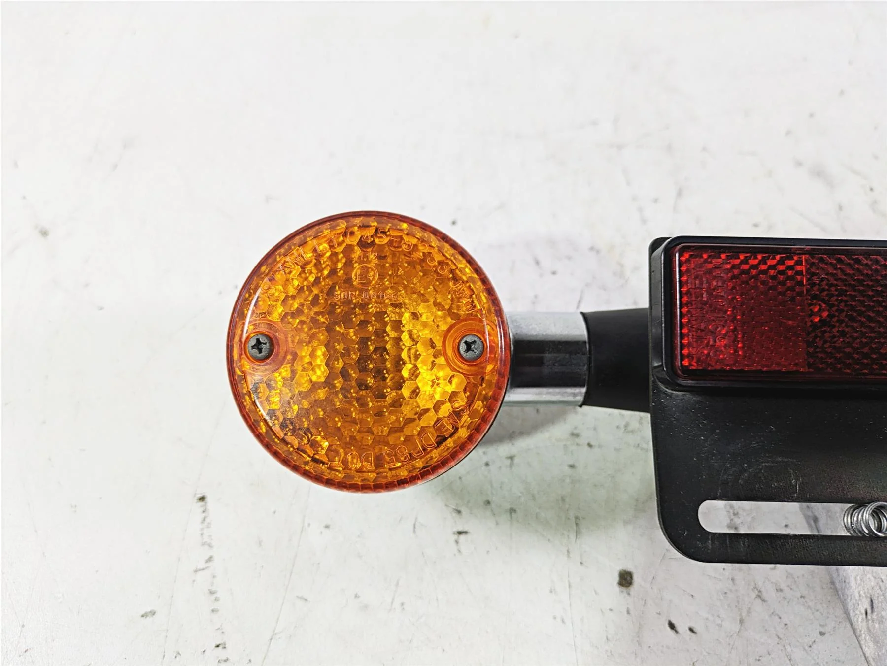 1998 Honda GL1500 Valkyrie Tour Rear Turn Signal Blinker Set 33600-MZ0-671 - Image 7