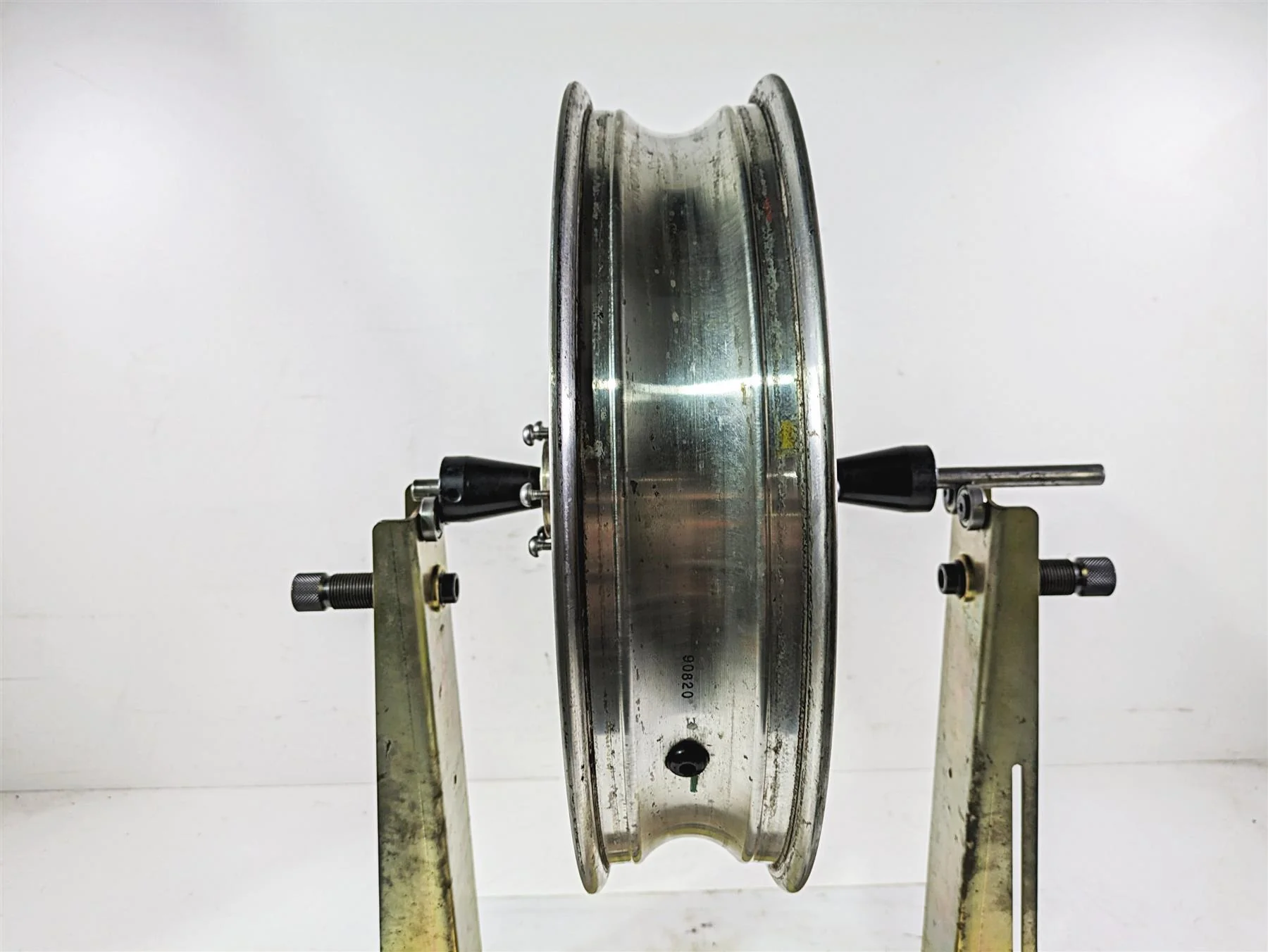 1998 Honda GL1500 Valkyrie Tour Straight 17x3.5 Front Wheel Rim 44650-MZ0-674 - Image 3