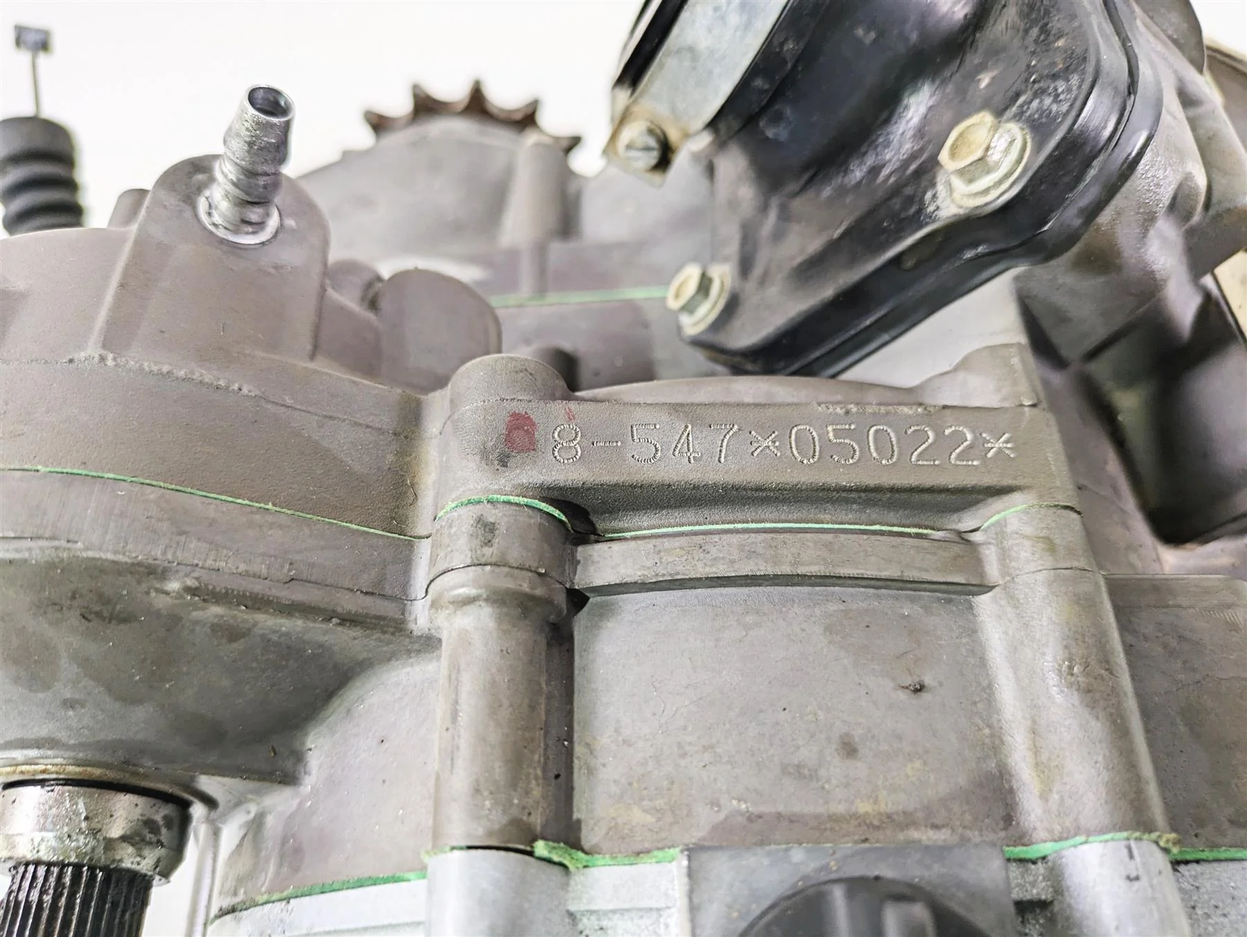 1998 KTM 380 SX MX Bottom End Engine & Shifter NEED REBUILD 54630000944 - Image 9