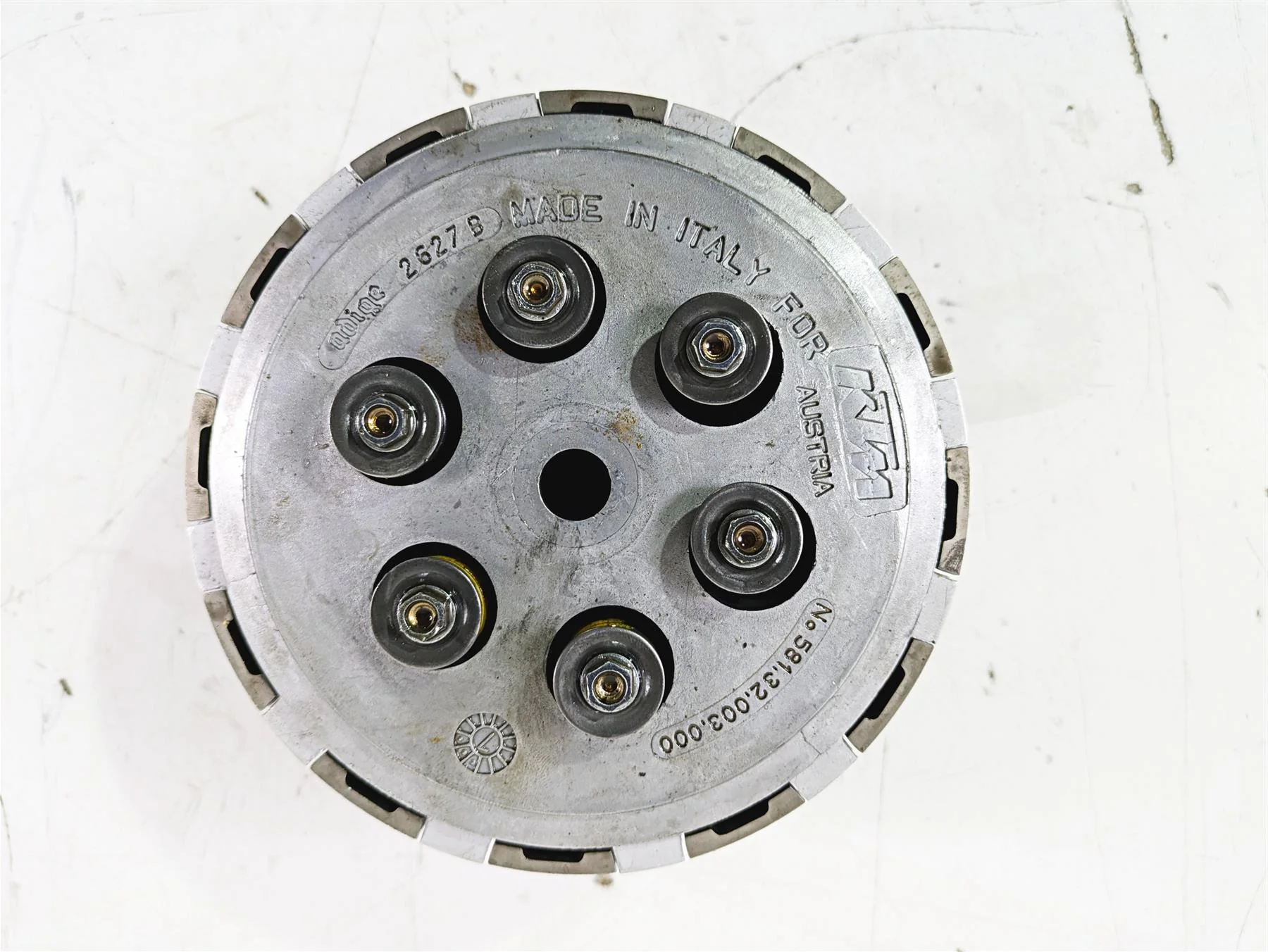 1998 KTM 380 SX MX Clutch Basket Pressure Plate Assembly 54632001272 - Image 6