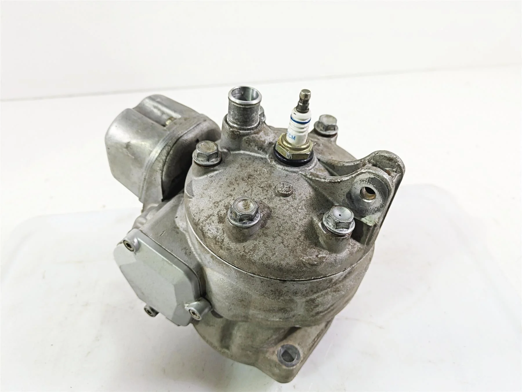 1998 KTM 380 SX MX Cylinder Jug Barrel & Top Cover Head 54730005244 - Image 2