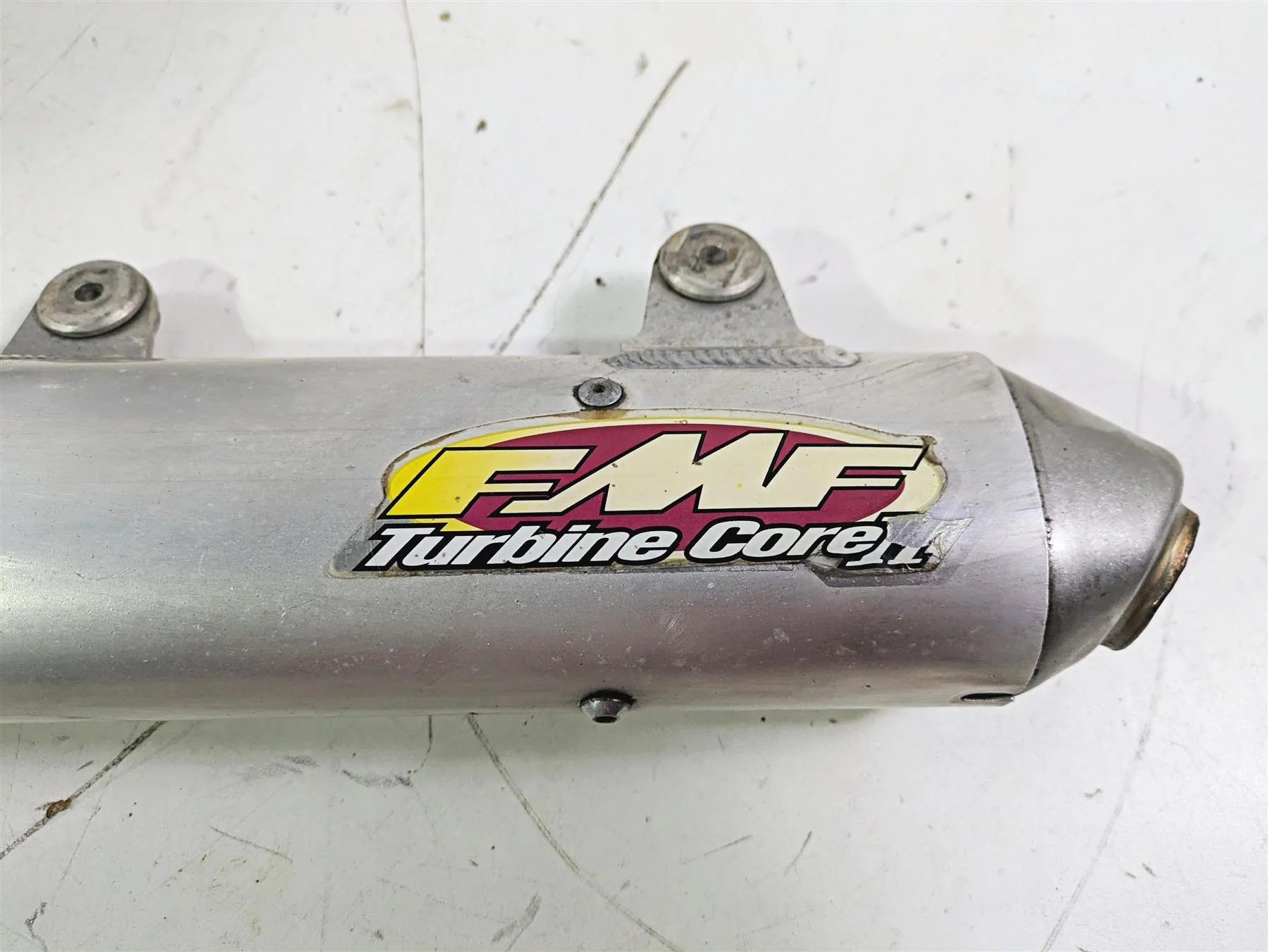1998 KTM 380 SX MX Fmf Gold Series Gnarly & Turbine Core 2 Exhaust System Tds-3 - Image 3