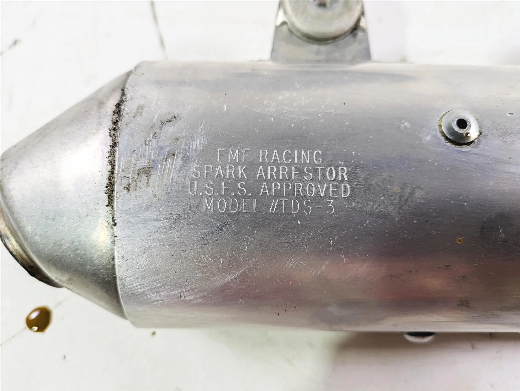 1998 KTM 380 SX MX Fmf Gold Series Gnarly & Turbine Core 2 Exhaust System Tds-3 - Image 8
