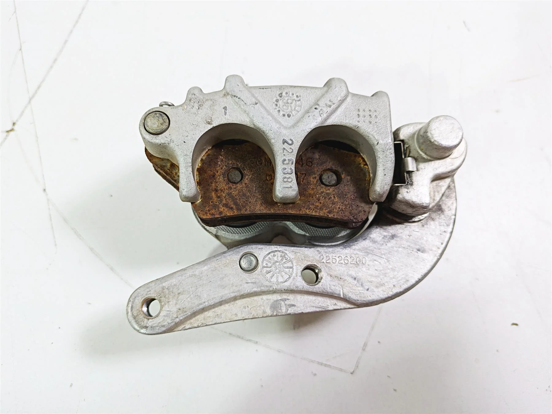 1998 KTM 380 SX MX Front Brembo Brake Caliper & Bracket - Read 54613201044 - Image 10