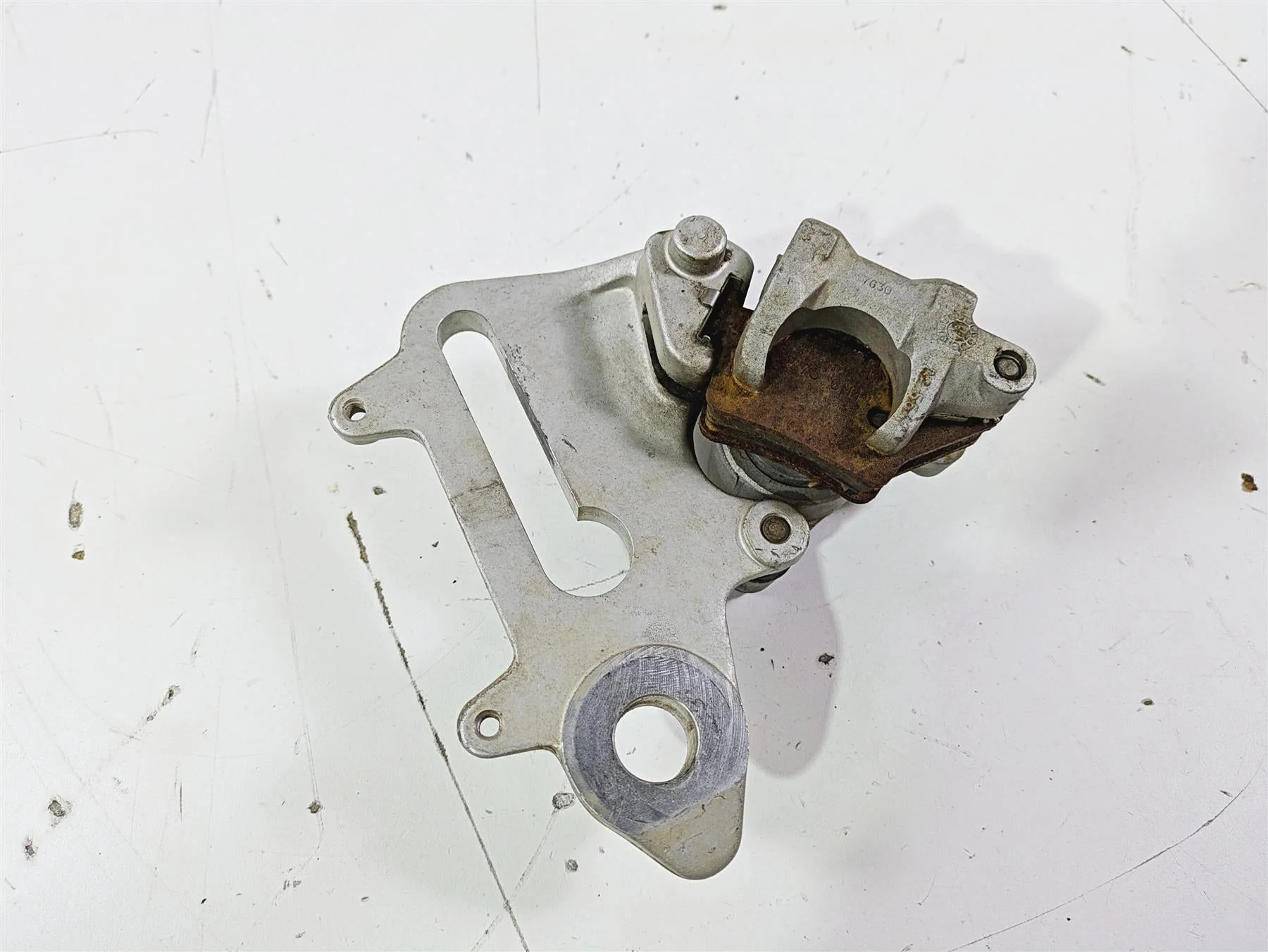 1998 KTM 380 SX MX Rear Brembo Brake Caliper & Bracket 54613301244 - Image 10