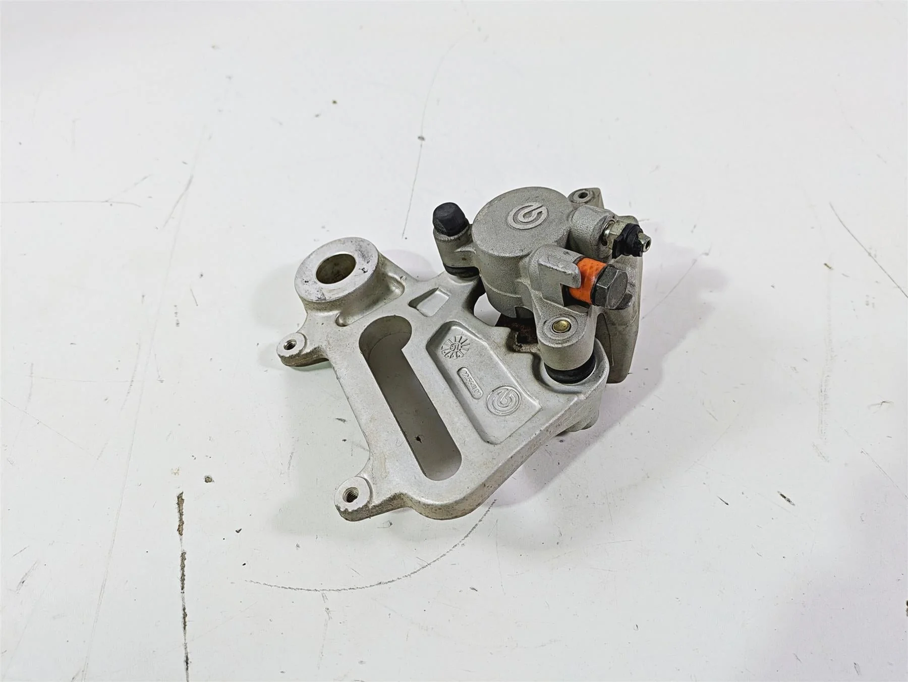 1998 KTM 380 SX MX Rear Brembo Brake Caliper & Bracket 54613301244 - Image 2