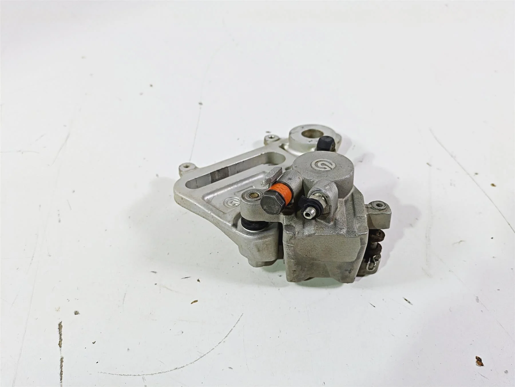 1998 KTM 380 SX MX Rear Brembo Brake Caliper & Bracket 54613301244 - Image 3