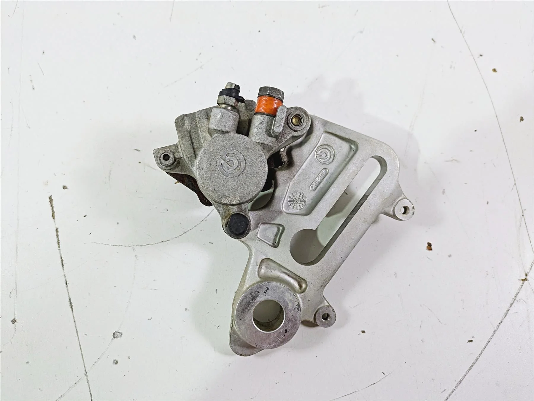 1998 KTM 380 SX MX Rear Brembo Brake Caliper & Bracket 54613301244 - Image 5