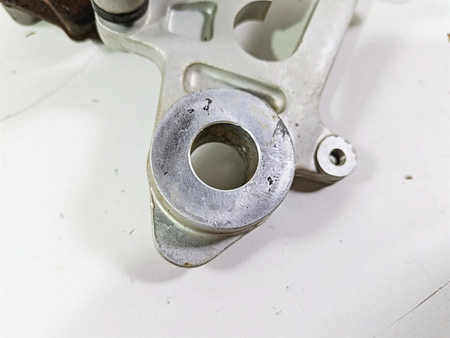 1998 KTM 380 SX MX Rear Brembo Brake Caliper & Bracket 54613301244 - Image 6