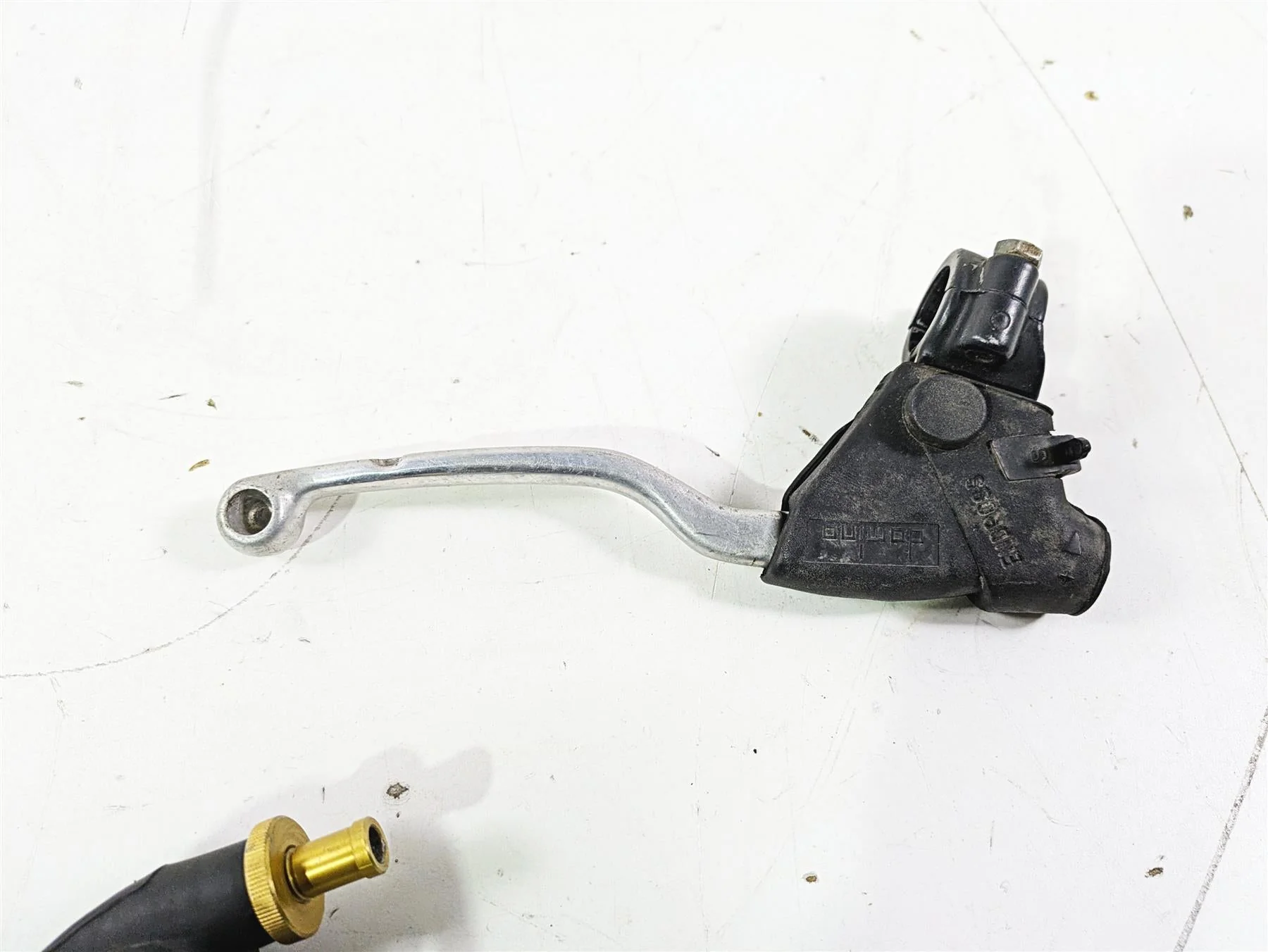 1998 KTM 380 SX MX Throttle Twist Grip & Clutch Perch 51502010200 54602040300 - Image 8