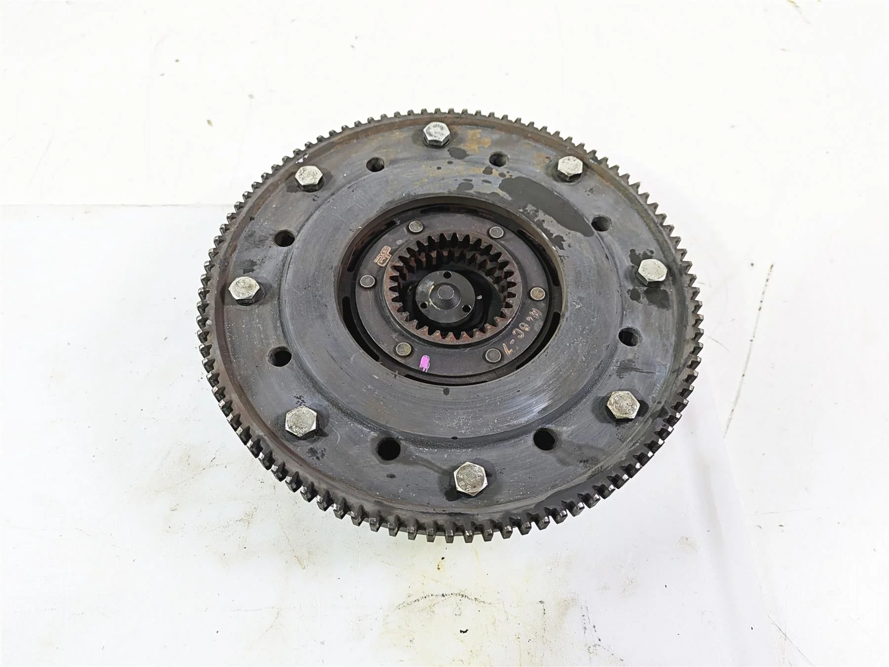 1998 Moto Guzzi California 1100 EV Clutch & Pressure Plate & Flywheel GU29084450 - Image 11