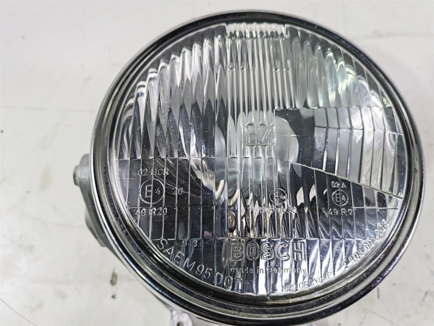 1998 Moto Guzzi California 1100 EV Headlight Head Light & Mounts GU29740530 - Image 8