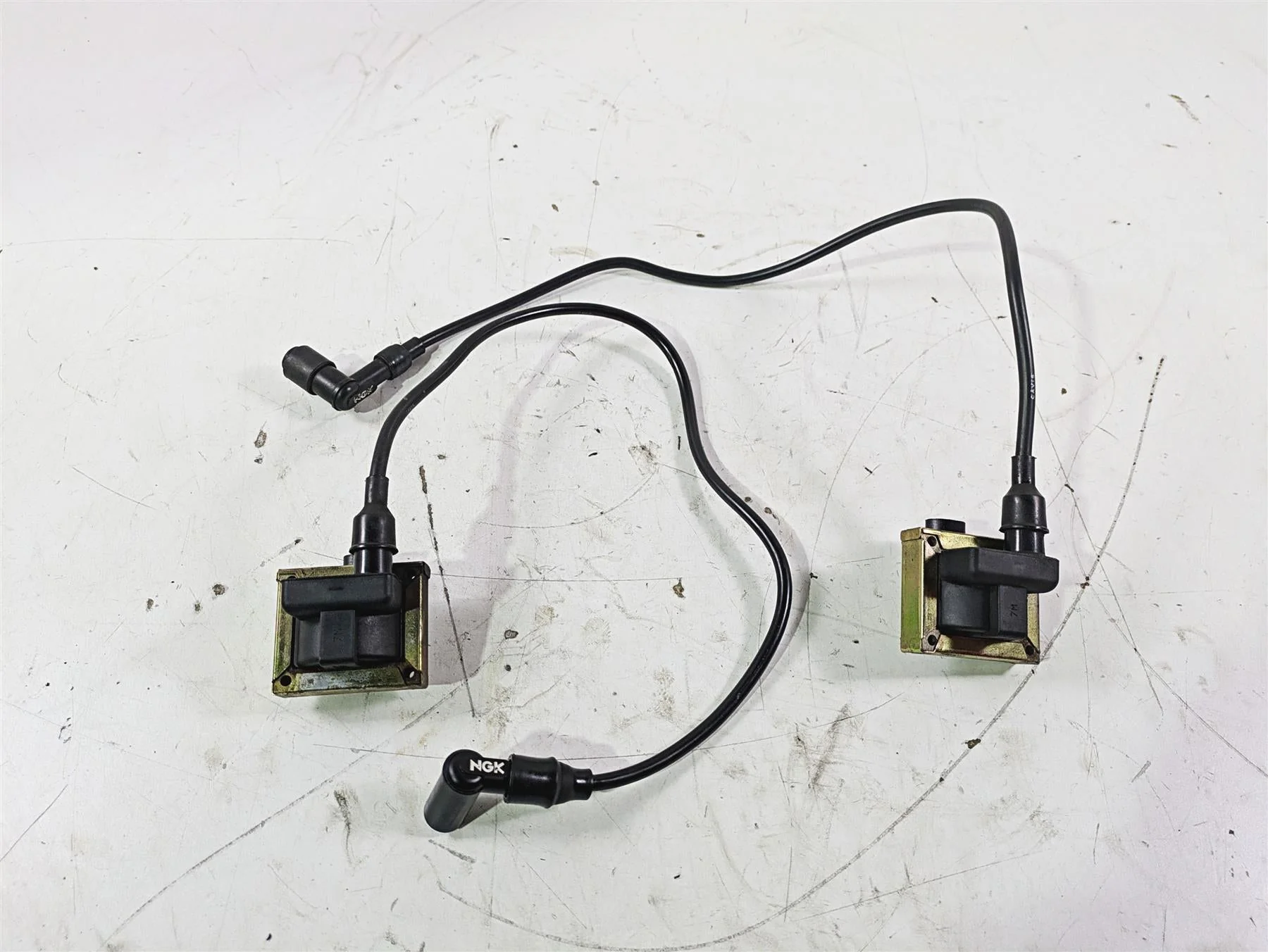 1998 Moto Guzzi California 1100 EV Ignition Coil + Wires & Plugs Set GU30716500