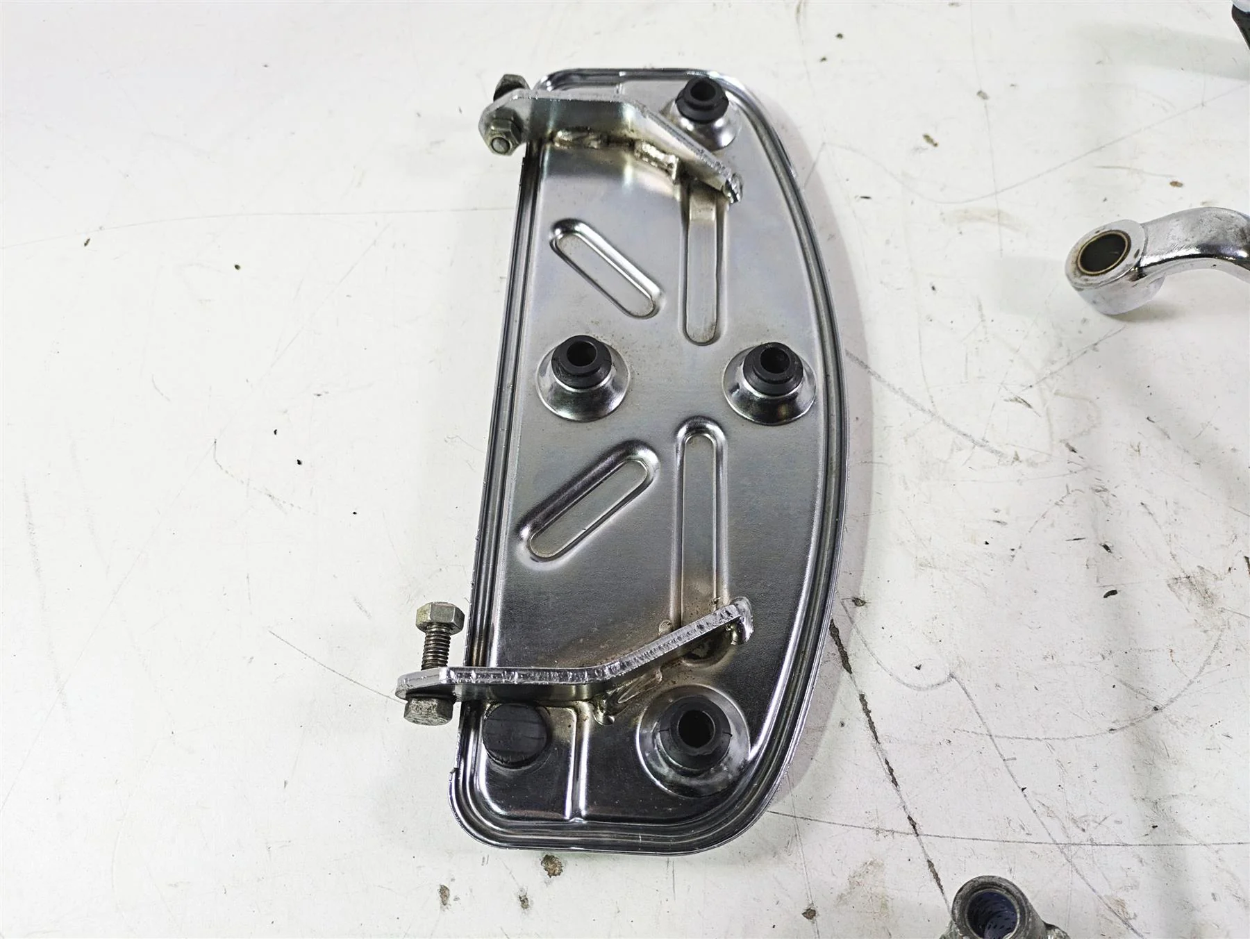 1998 Moto Guzzi California 1100 EV Left Floor Board & Shift Lever GU03422130 - Image 11