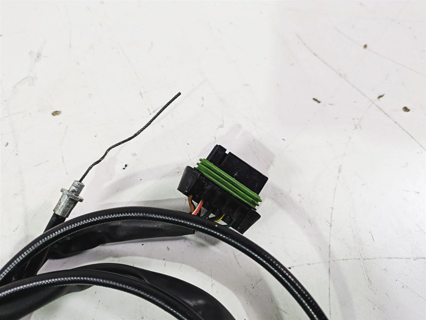 1998 Moto Guzzi California 1100 EV Left Hand Blinker Control Switch GU30738060 - Image 7