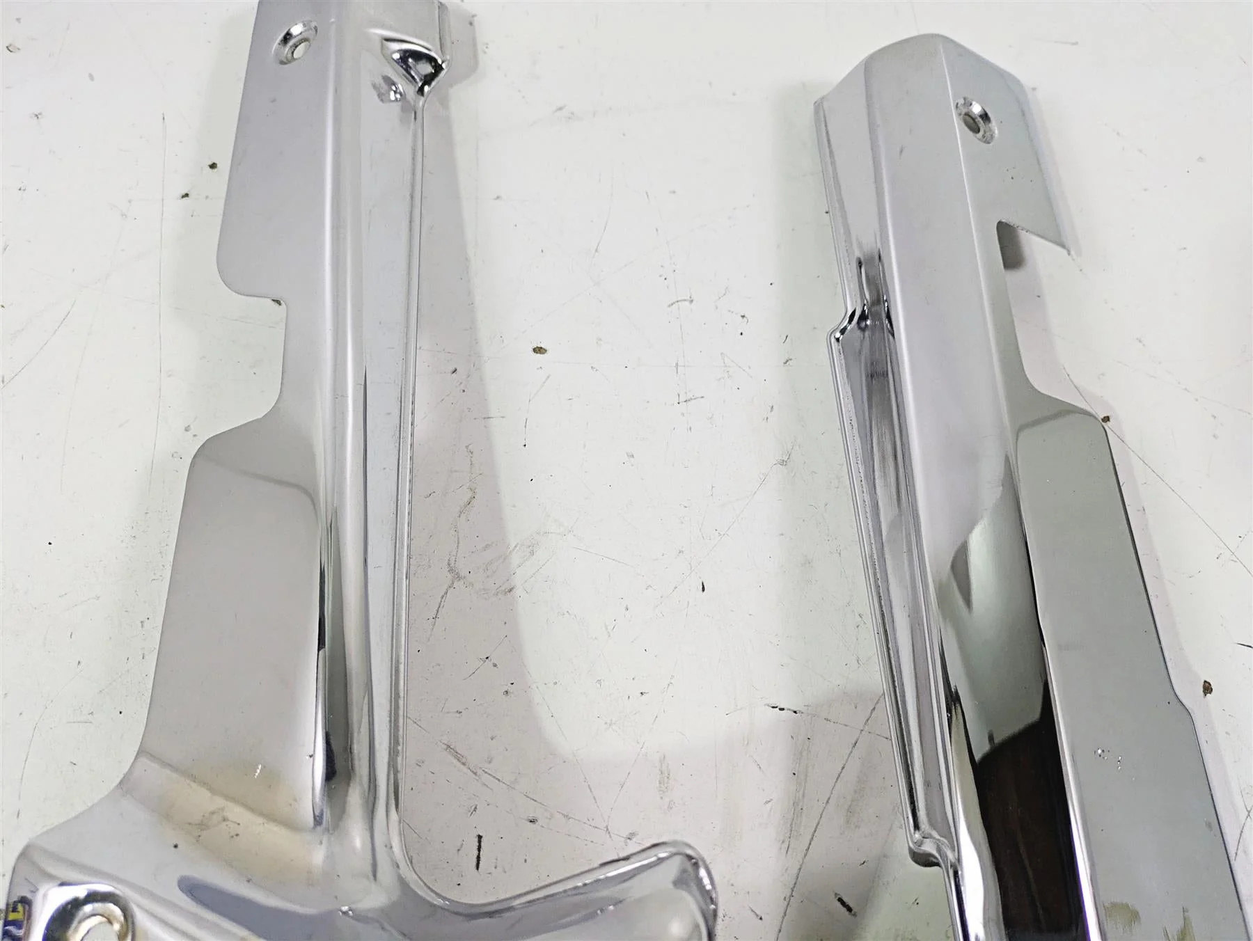 1998 Moto Guzzi California 1100 EV Lower Frame Chrome Cover Set GU03446900