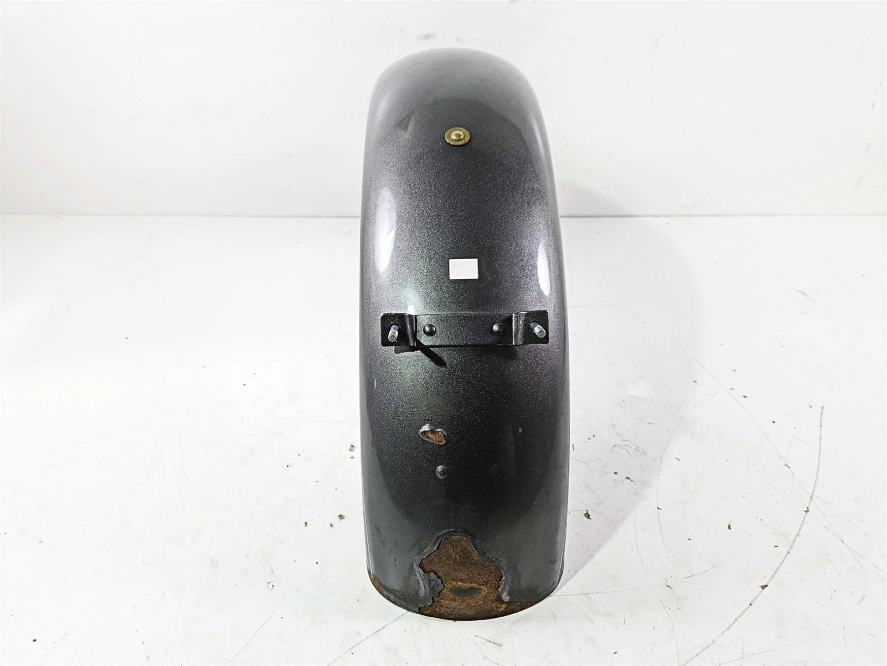 1998 Moto Guzzi California 1100 EV Rear Fender Black Grey GU03437006 - Image 4