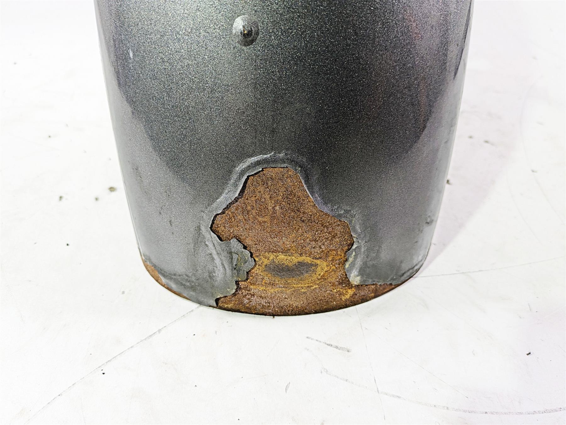 1998 Moto Guzzi California 1100 EV Rear Fender Black Grey GU03437006 - Image 5