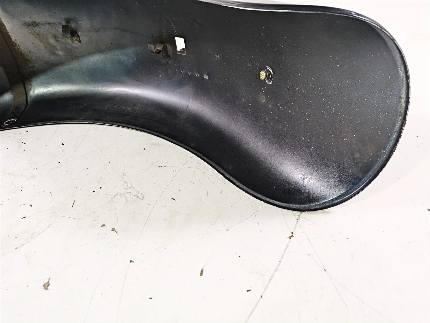 1998 Moto Guzzi California 1100 EV Rear Fender Black Grey GU03437006 - Image 9