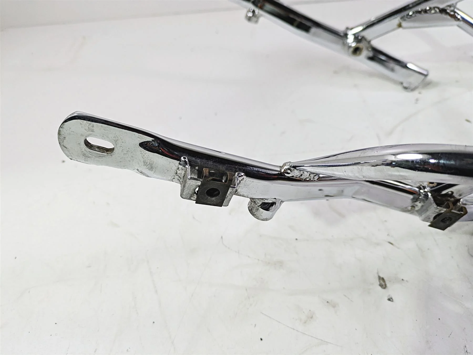 1998 Moto Guzzi California 1100 EV Rear Luggage Rack Rail GU03466600 - Image 7