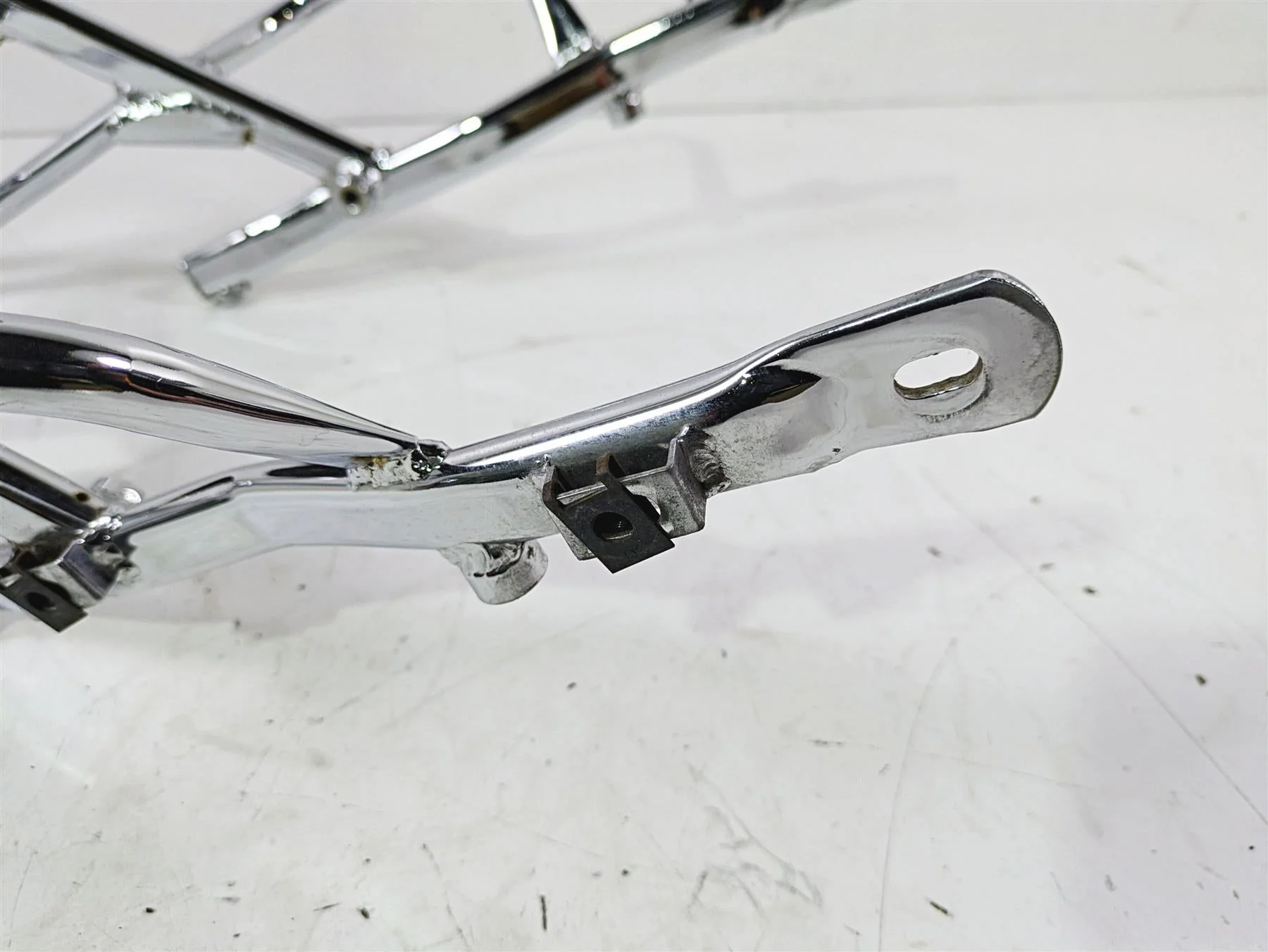 1998 Moto Guzzi California 1100 EV Rear Luggage Rack Rail GU03466600 - Image 8