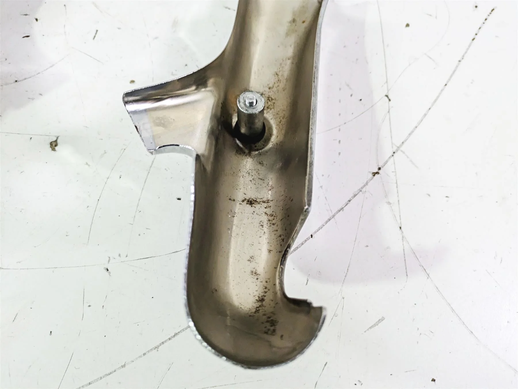 1998 Moto Guzzi California 1100 EV Rear Side Chrome Cover Fairing Set GU03467300 - Image 10