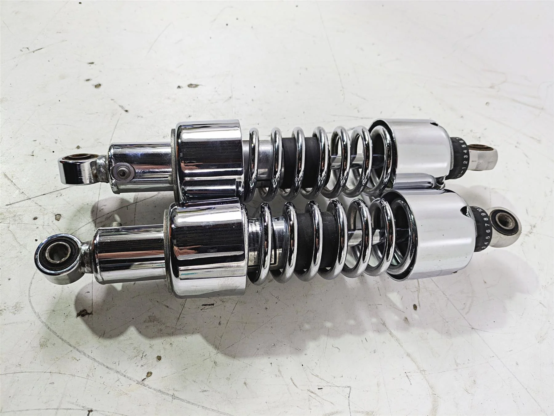 1998 Moto Guzzi California 1100 EV Rear Suspension Shock Damper 13.5" GU03550230 - Image 3