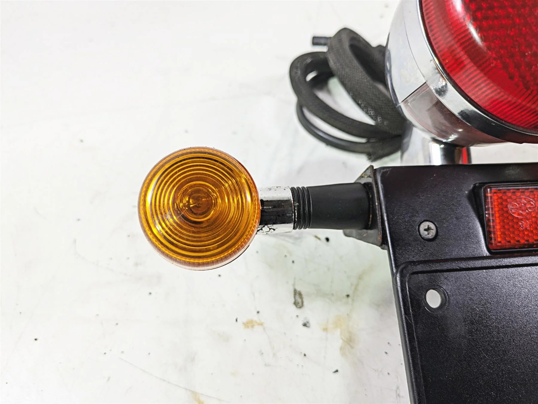 1998 Moto Guzzi California 1100 EV Taillight Rear Blinker Set GU30740960 - Image 7