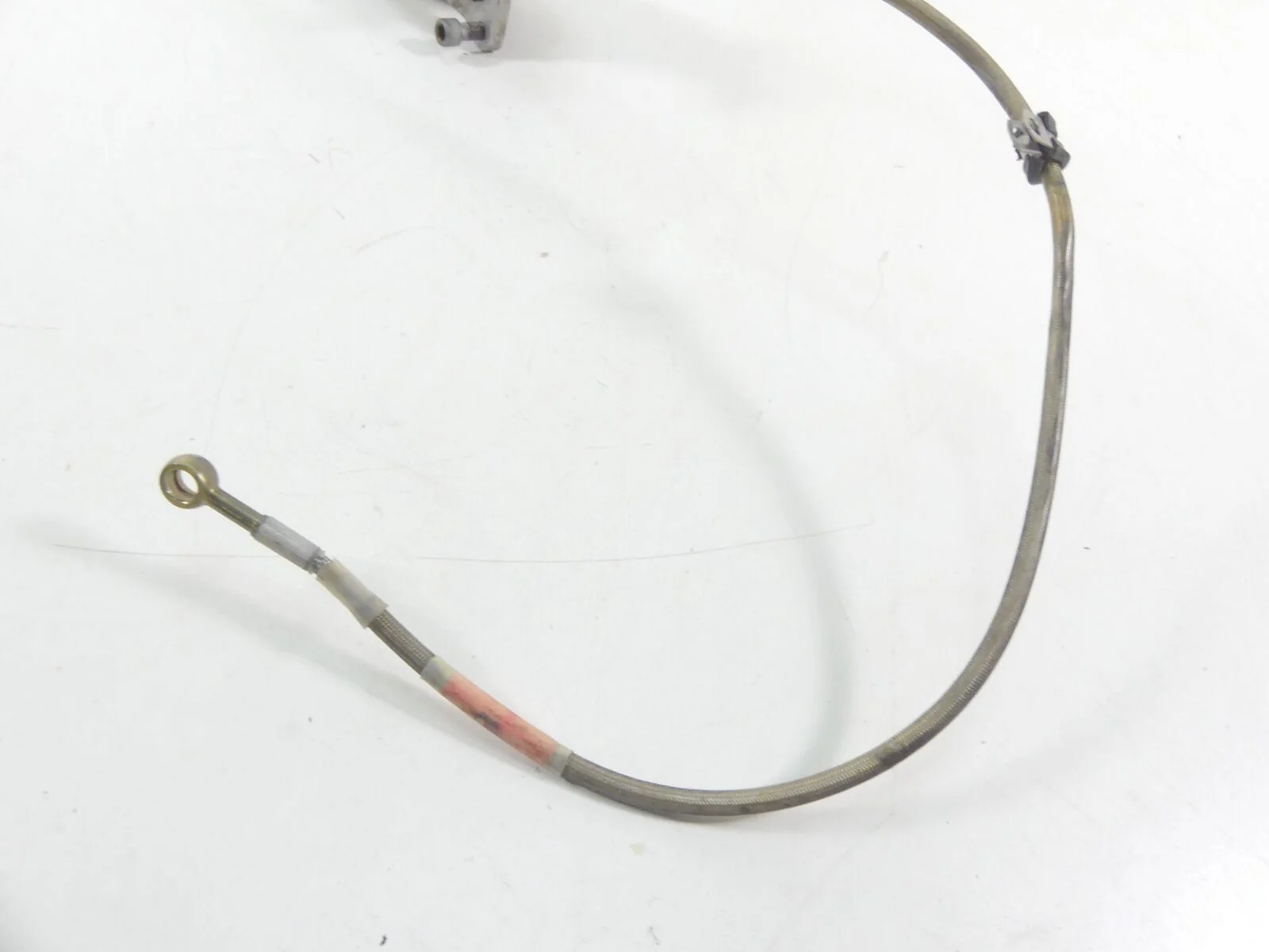 1999 Buell X1 Lightning Nissin 6 Piston Front Brake Caliper + Line H0110.FA - Image 7