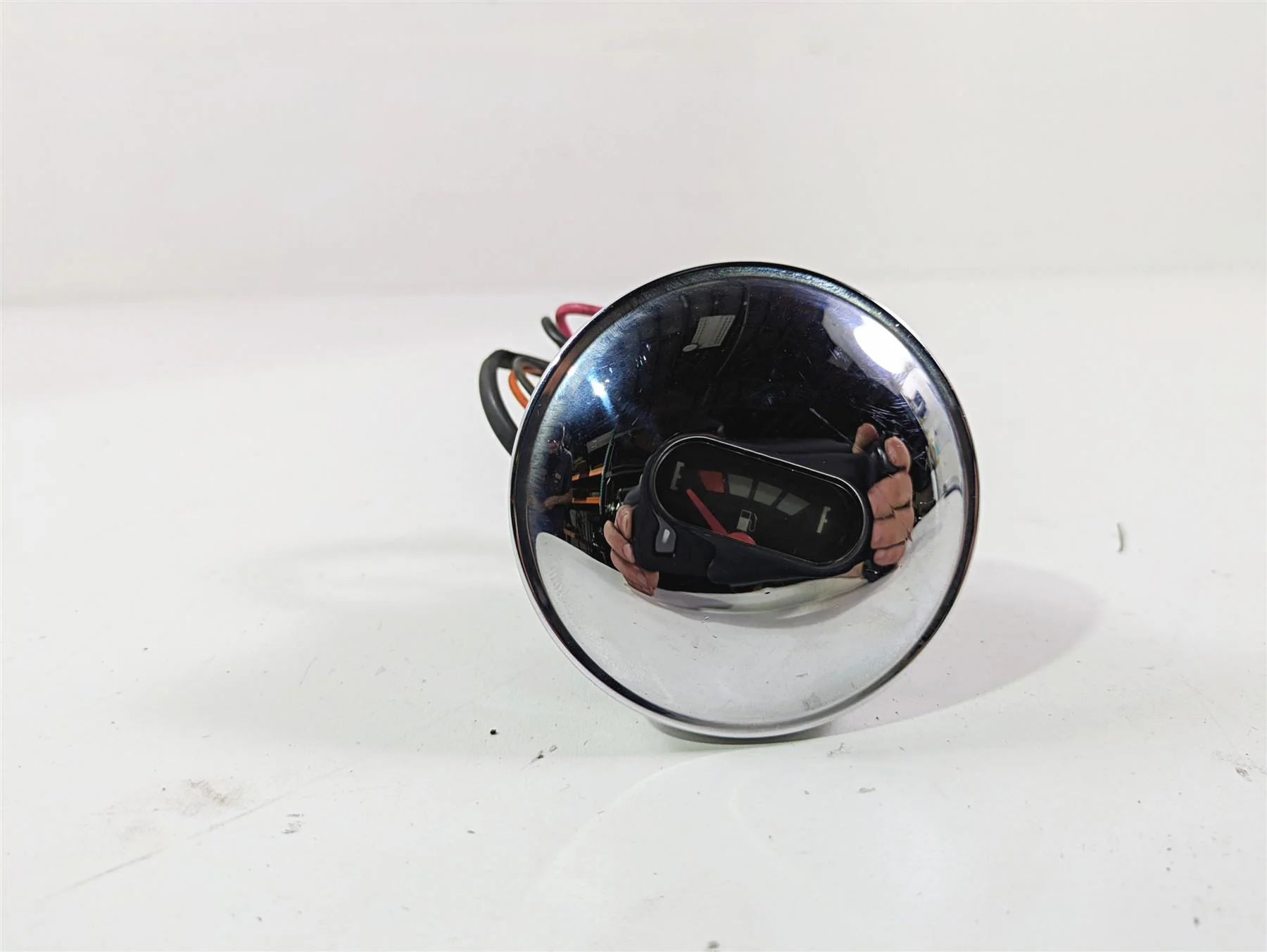 1999 Harley Dyna FXDL Low Rider Fuel Gas Petrol Level Gauge - Read 75049-88B - Image 3