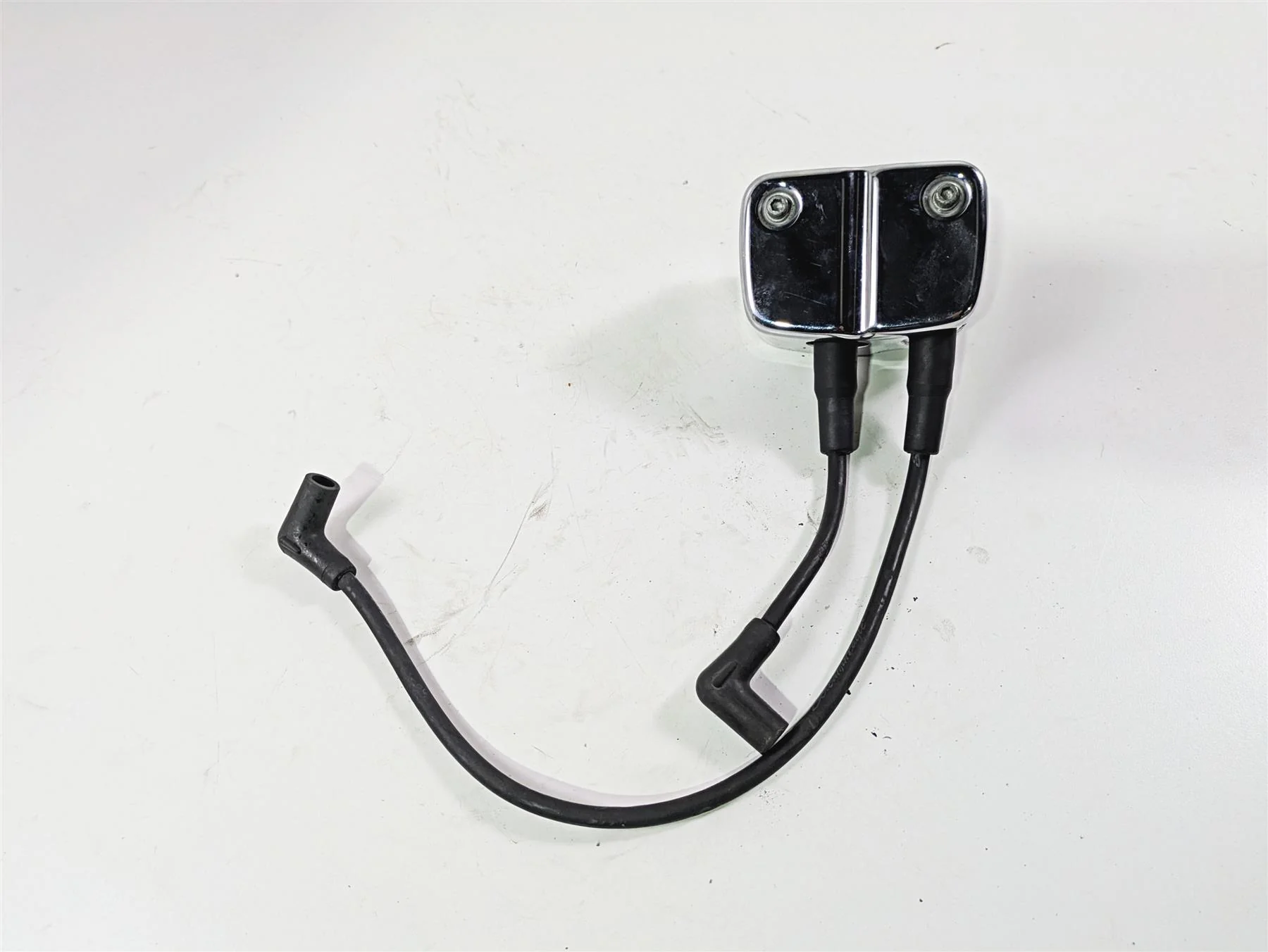 1999 Harley Dyna FXDL Low Rider Ignition Coil Wires & Chrome Cover 31655-99 - Image 12