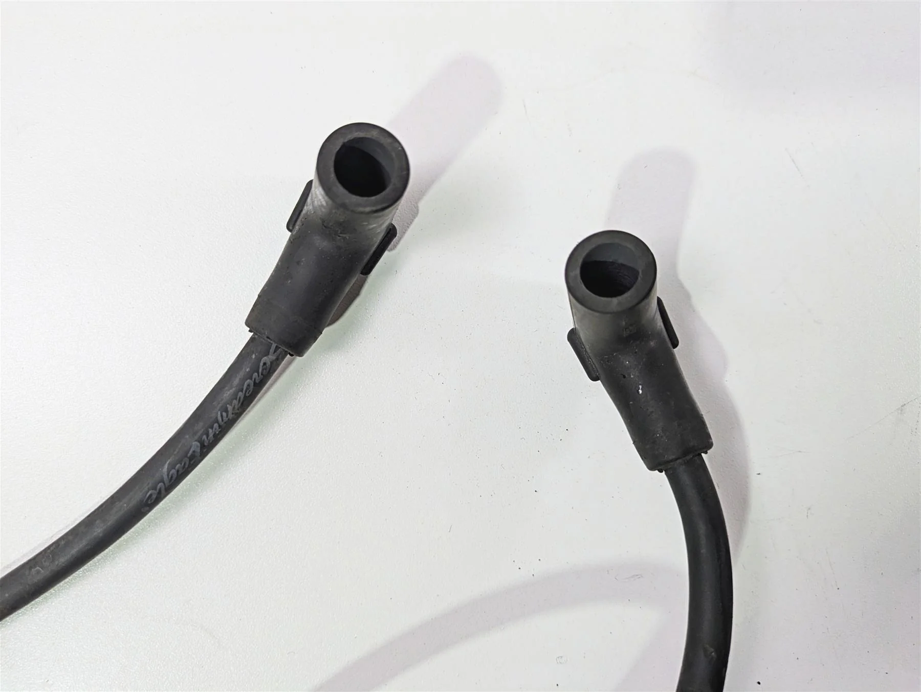 1999 Harley Dyna FXDL Low Rider Ignition Coil Wires & Chrome Cover 31655-99 - Image 9