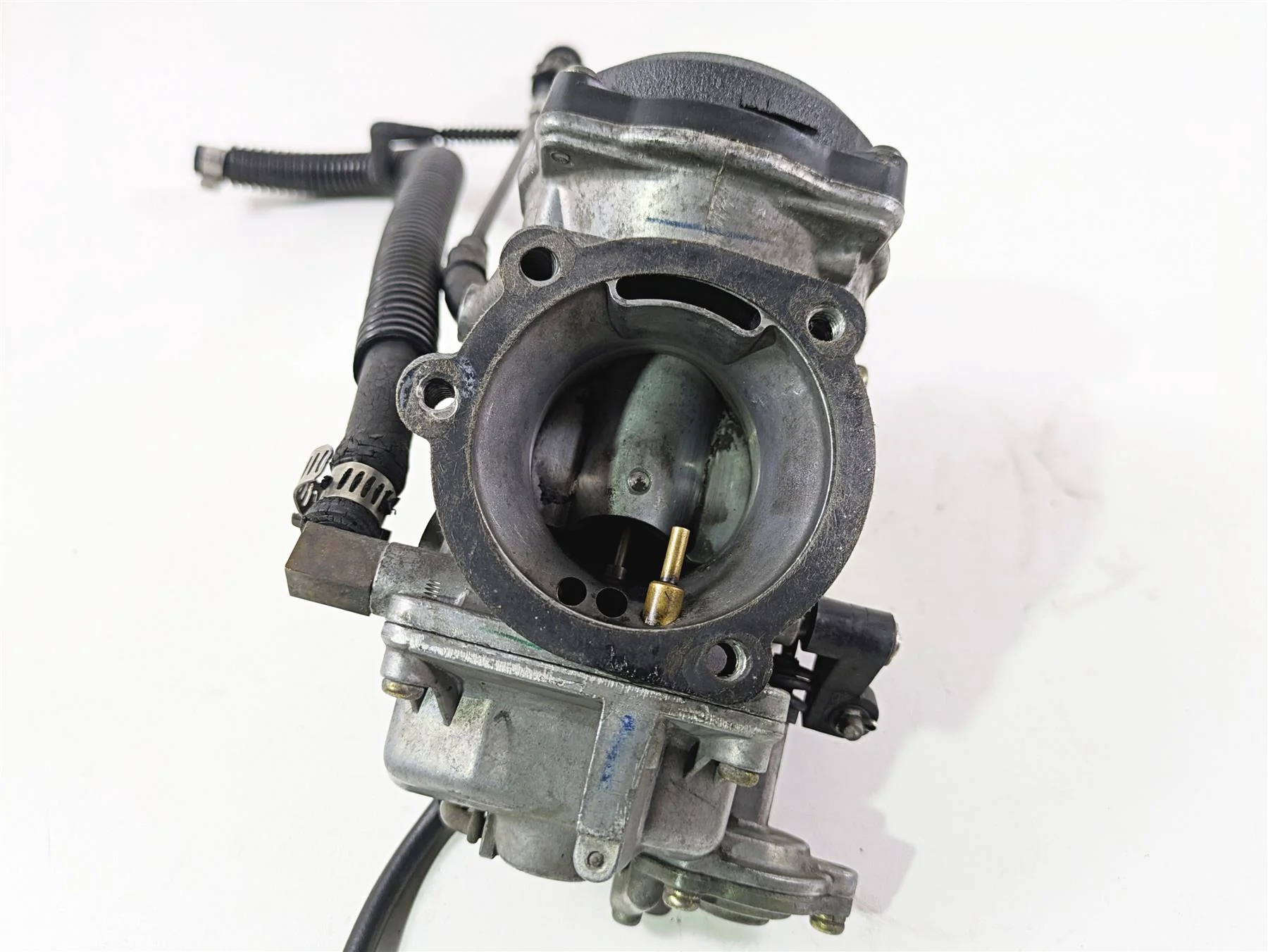 1999 Harley Dyna FXDL Low Rider Keihin Carburetor Carb 44mm 27932-99 - Image 6
