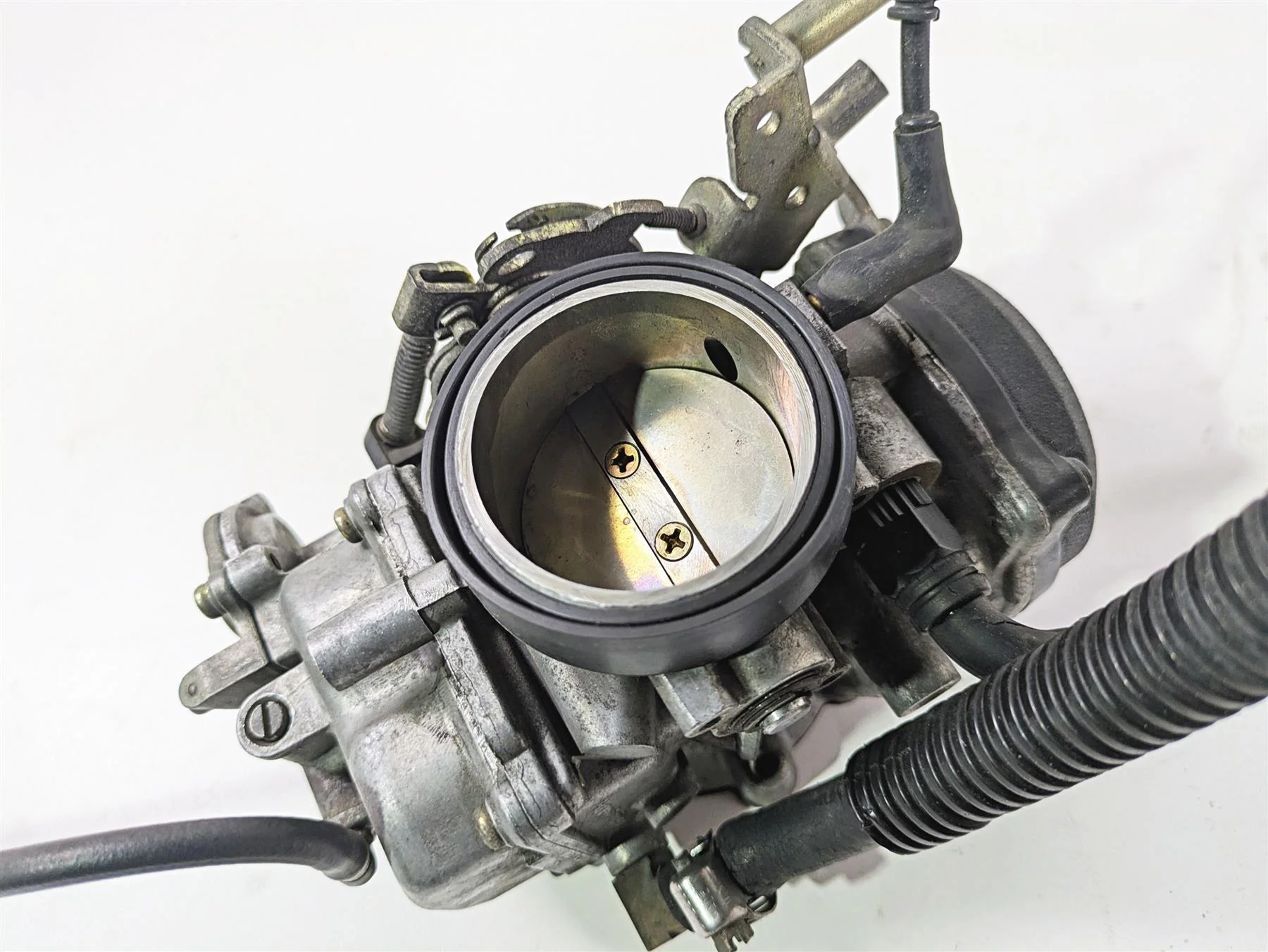 1999 Harley Dyna FXDL Low Rider Keihin Carburetor Carb 44mm 27932-99 - Image 7