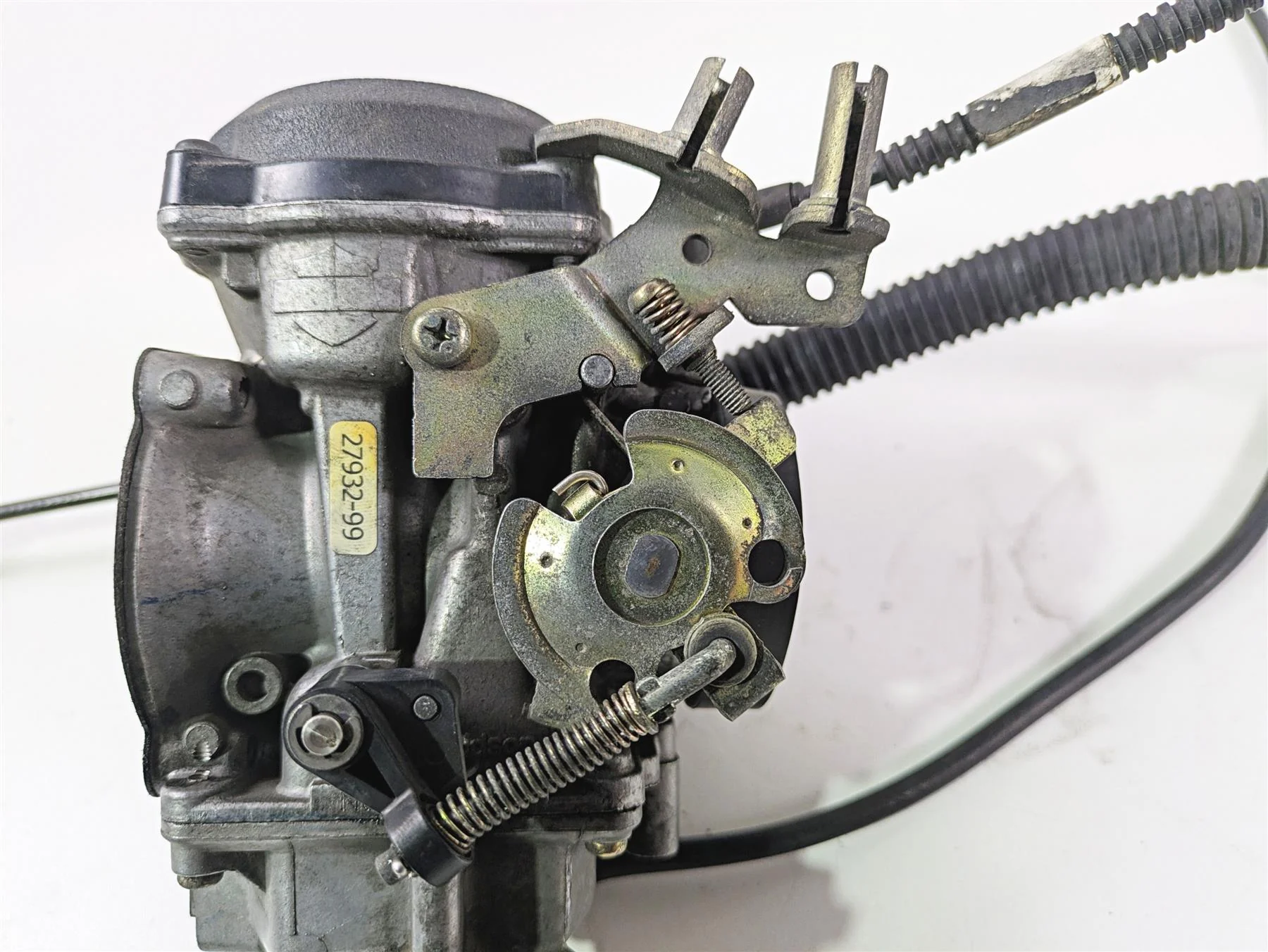 1999 Harley Dyna FXDL Low Rider Keihin Carburetor Carb 44mm 27932-99 - Image 9