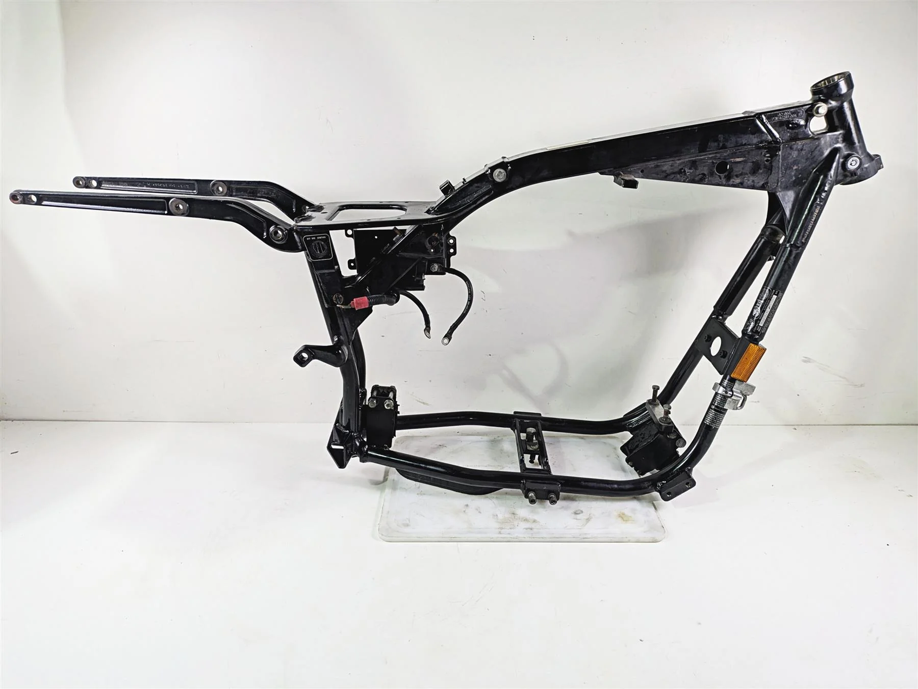 1999 Harley Dyna FXDL Low Rider Main Frame Chassis 32dgr Rake With Salvage Texas Title - Read 47427-99A