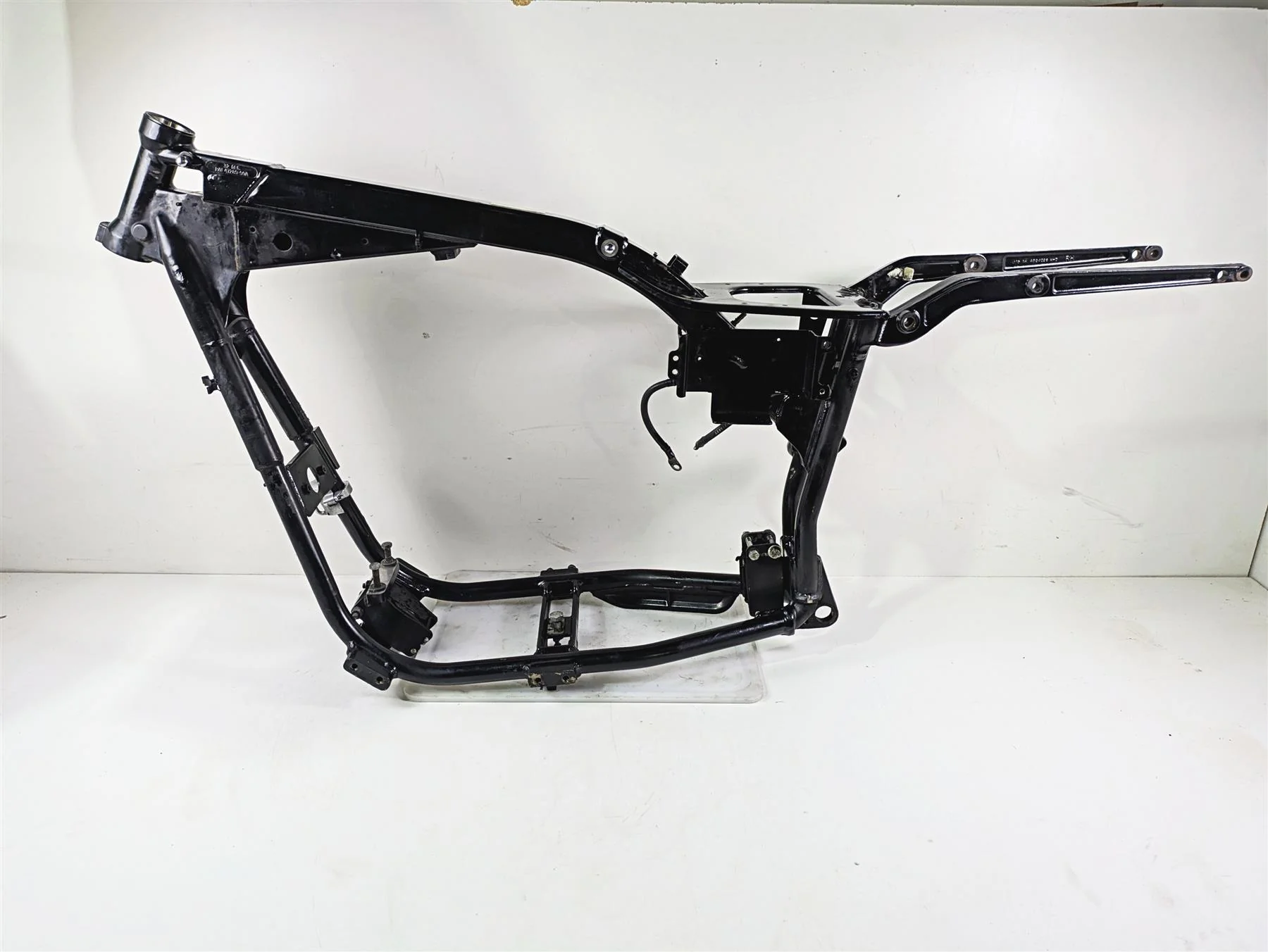 1999 Harley Dyna FXDL Low Rider Main Frame Chassis 32dgr Rake With Salvage Texas Title - Read 47427-99A - Image 5