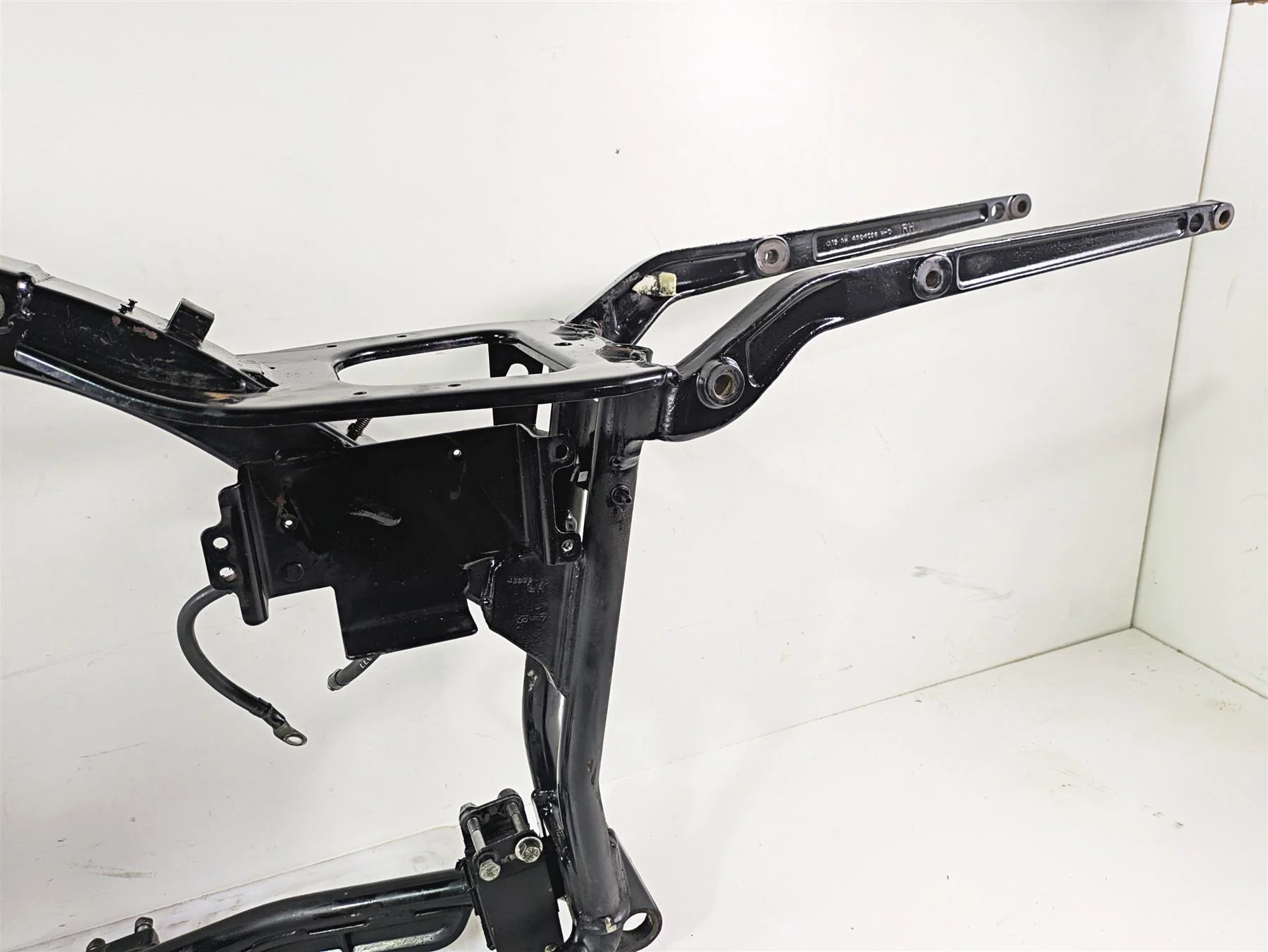 1999 Harley Dyna FXDL Low Rider Main Frame Chassis 32dgr Rake With Salvage Texas Title - Read 47427-99A - Image 6