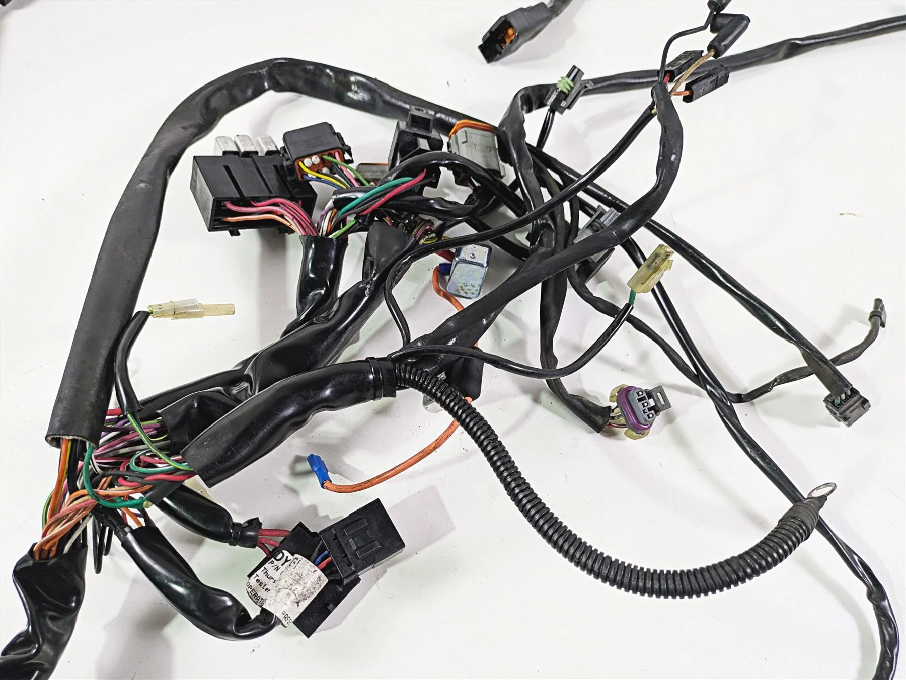 1999 Harley Dyna FXDL Low Rider Main Wiring Harness Loom - No Cut 69558-99 - Image 11
