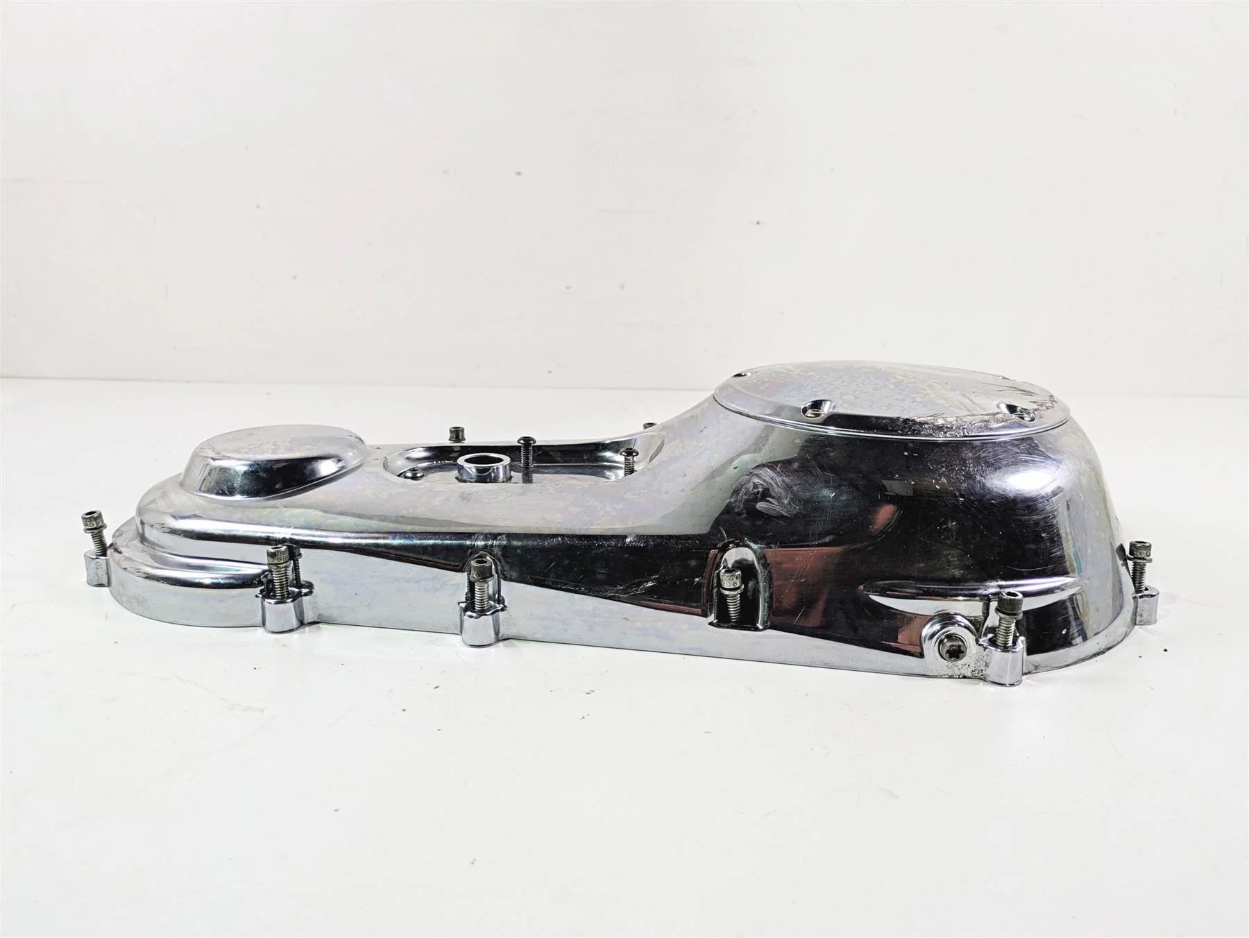 1999 Harley Dyna FXDL Low Rider Outer Primary Drive Clutch Cover Mid 60506-99 - Image 3