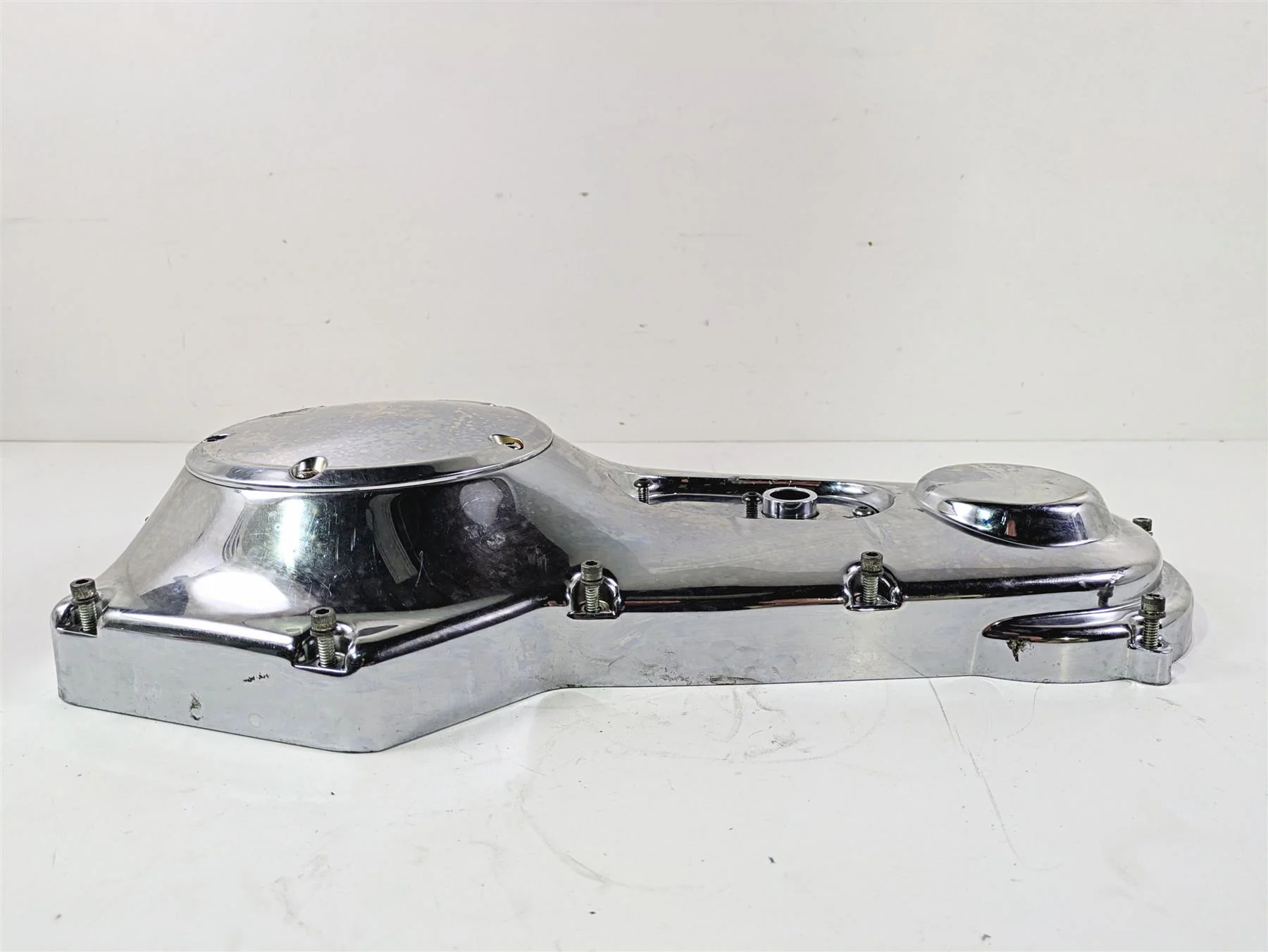 1999 Harley Dyna FXDL Low Rider Outer Primary Drive Clutch Cover Mid 60506-99 - Image 5