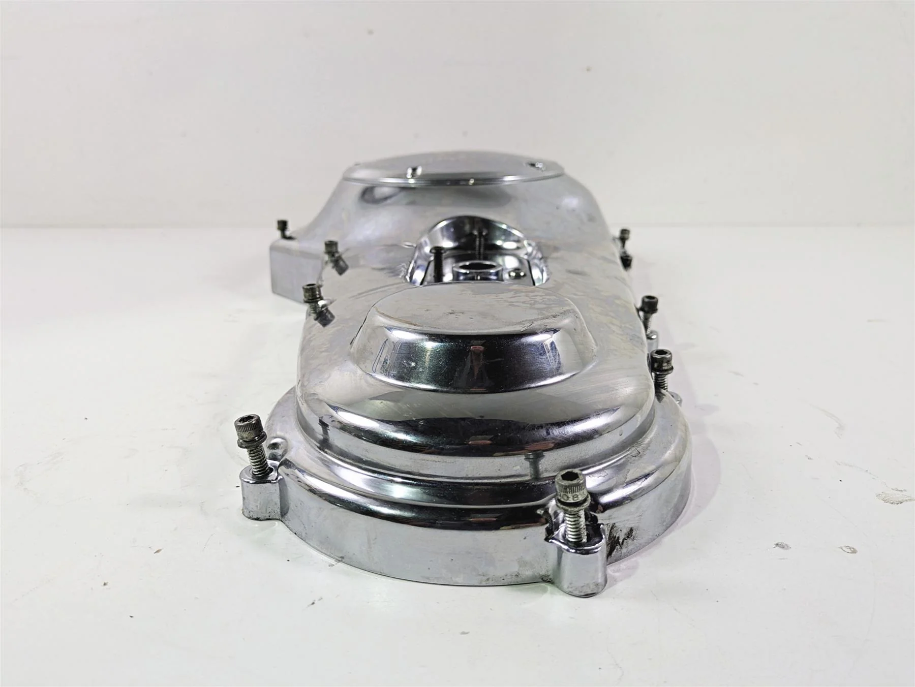 1999 Harley Dyna FXDL Low Rider Outer Primary Drive Clutch Cover Mid 60506-99 - Image 6