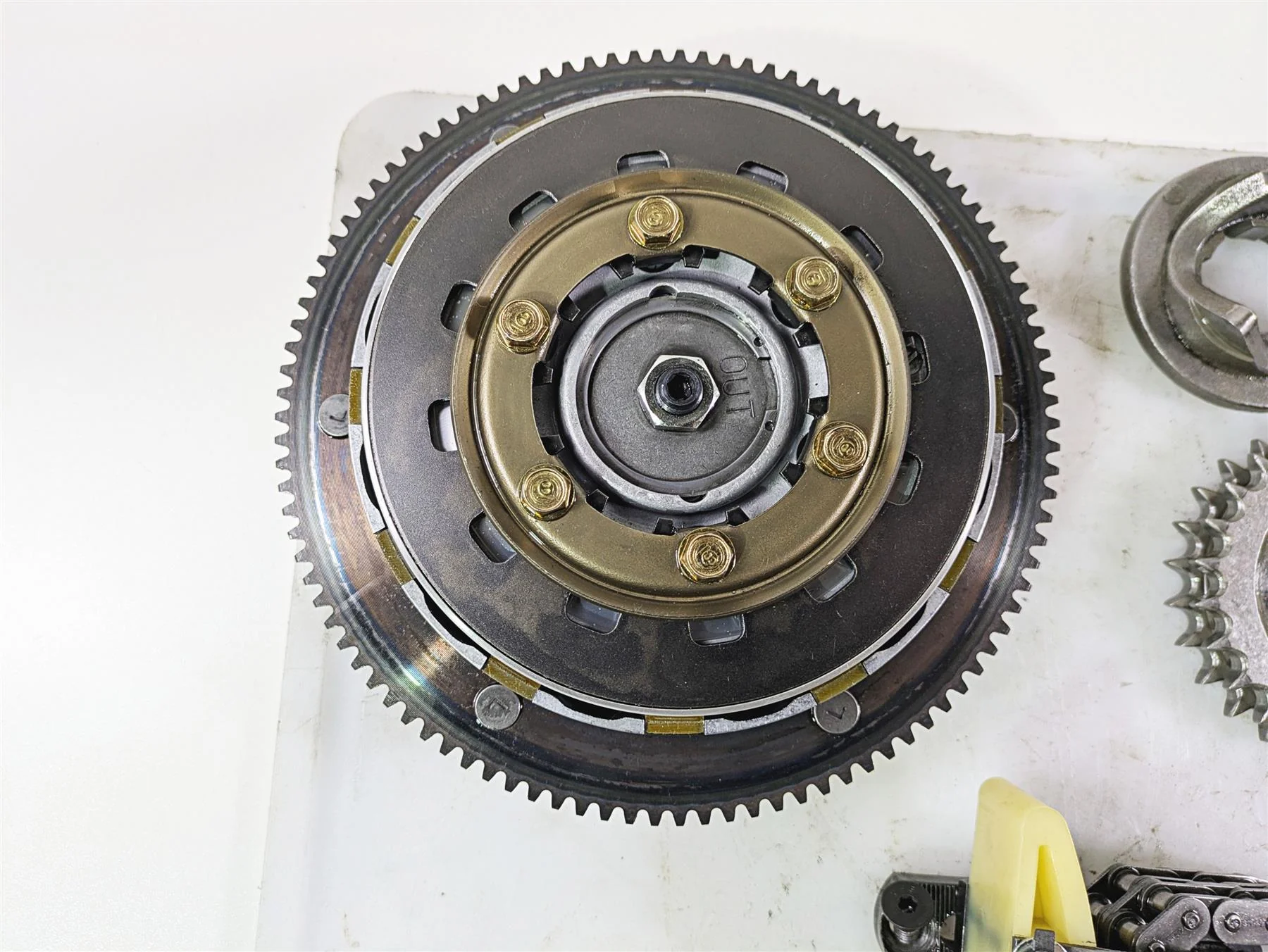 1999 Harley Dyna FXDL Low Rider Primary Drive Clutch Kit - Read 37707-98A - Image 5