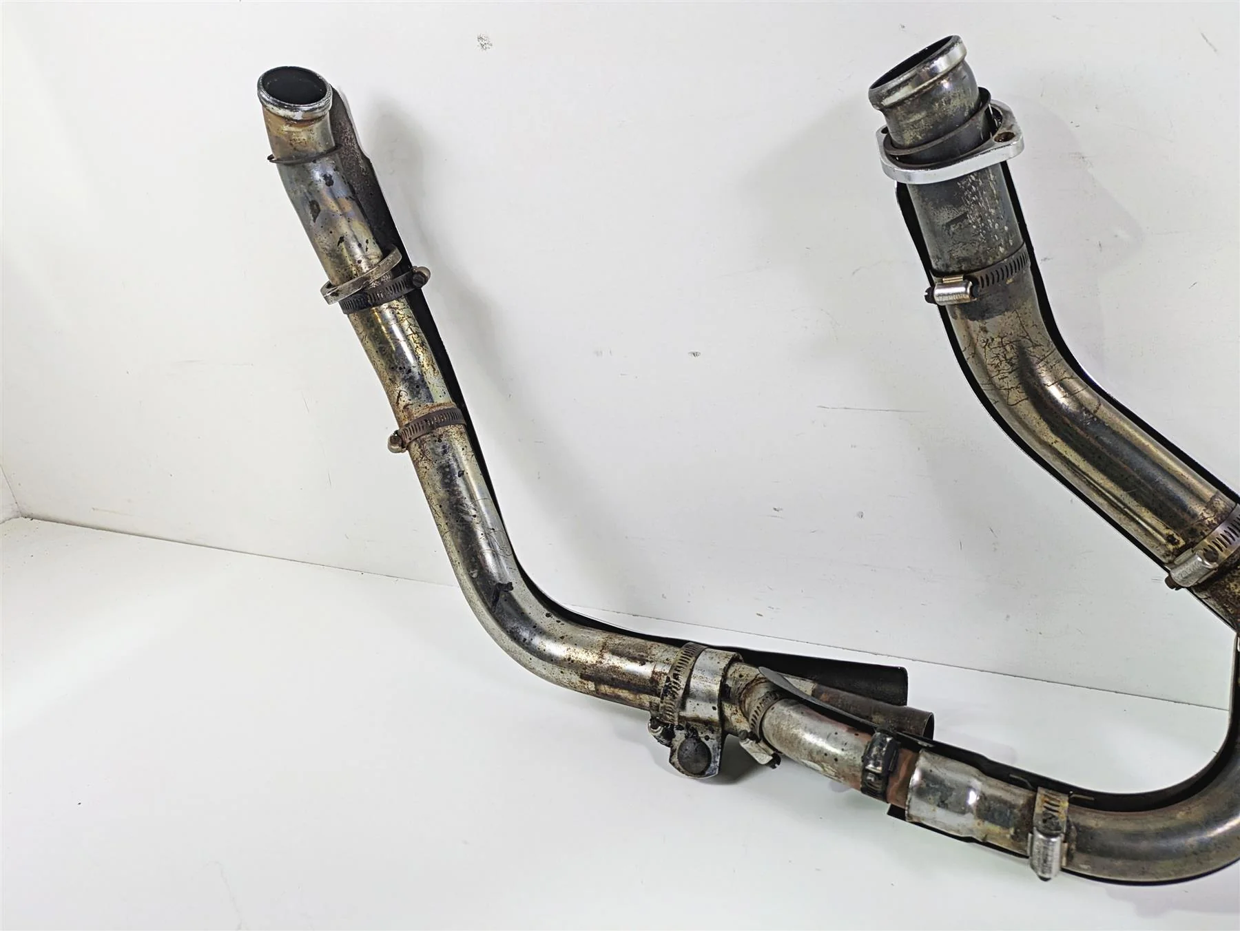 1999 Harley Dyna FXDL Low Rider Stock Header Exhaust System Set 65668-98 - Image 5