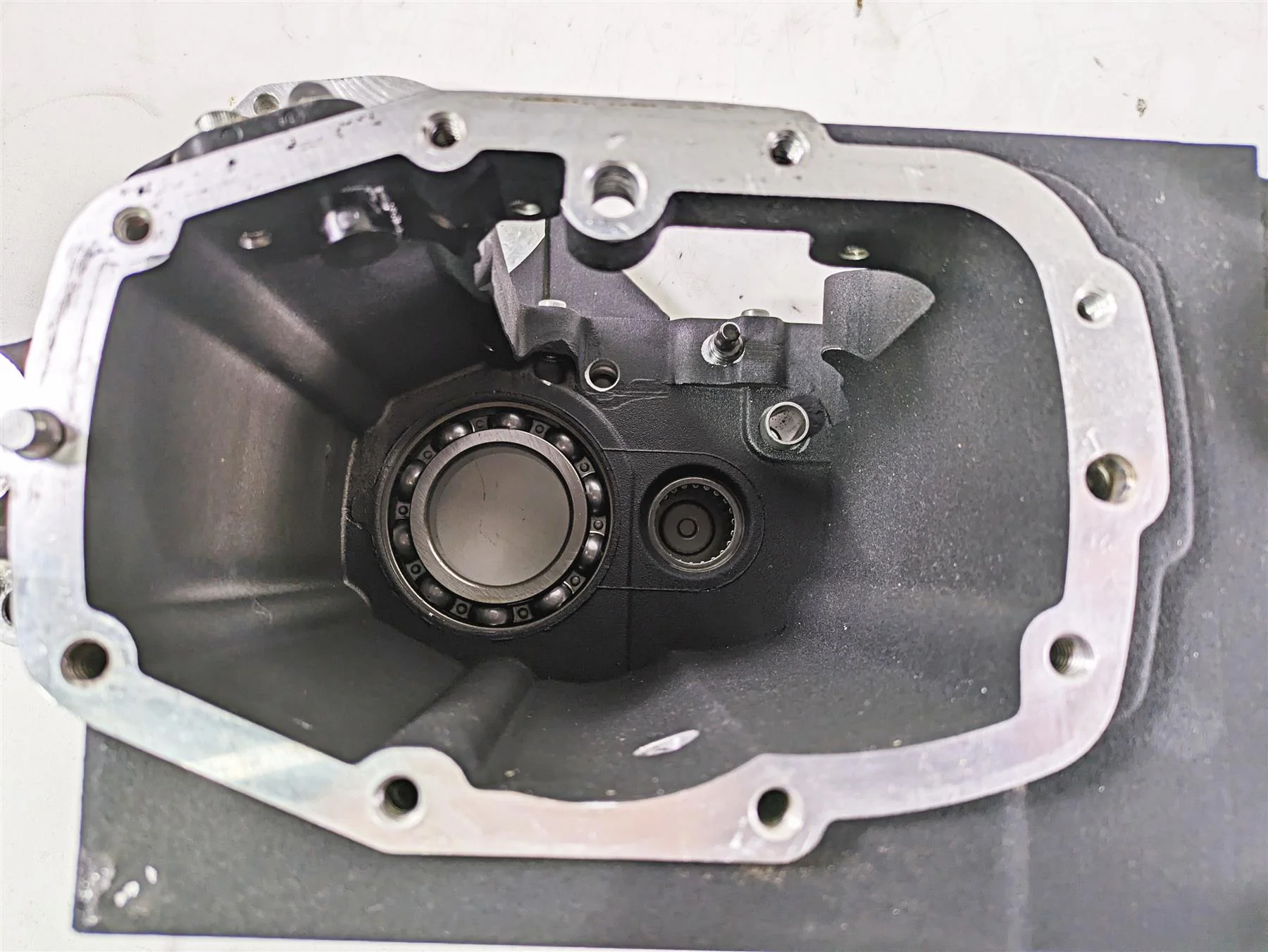 1999 Harley Dyna FXDL Low Rider Transmission Gear Box Case Housing 34825-99 - Image 11