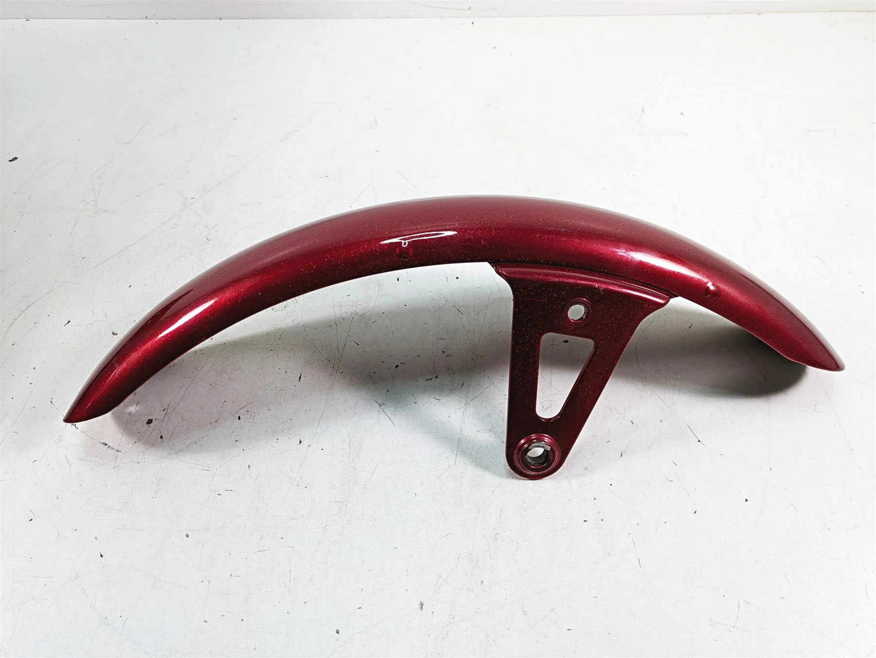 1999 Harley FXSTS Softail Springer Front Fender Red Pearl Custom Paint 59176-96A