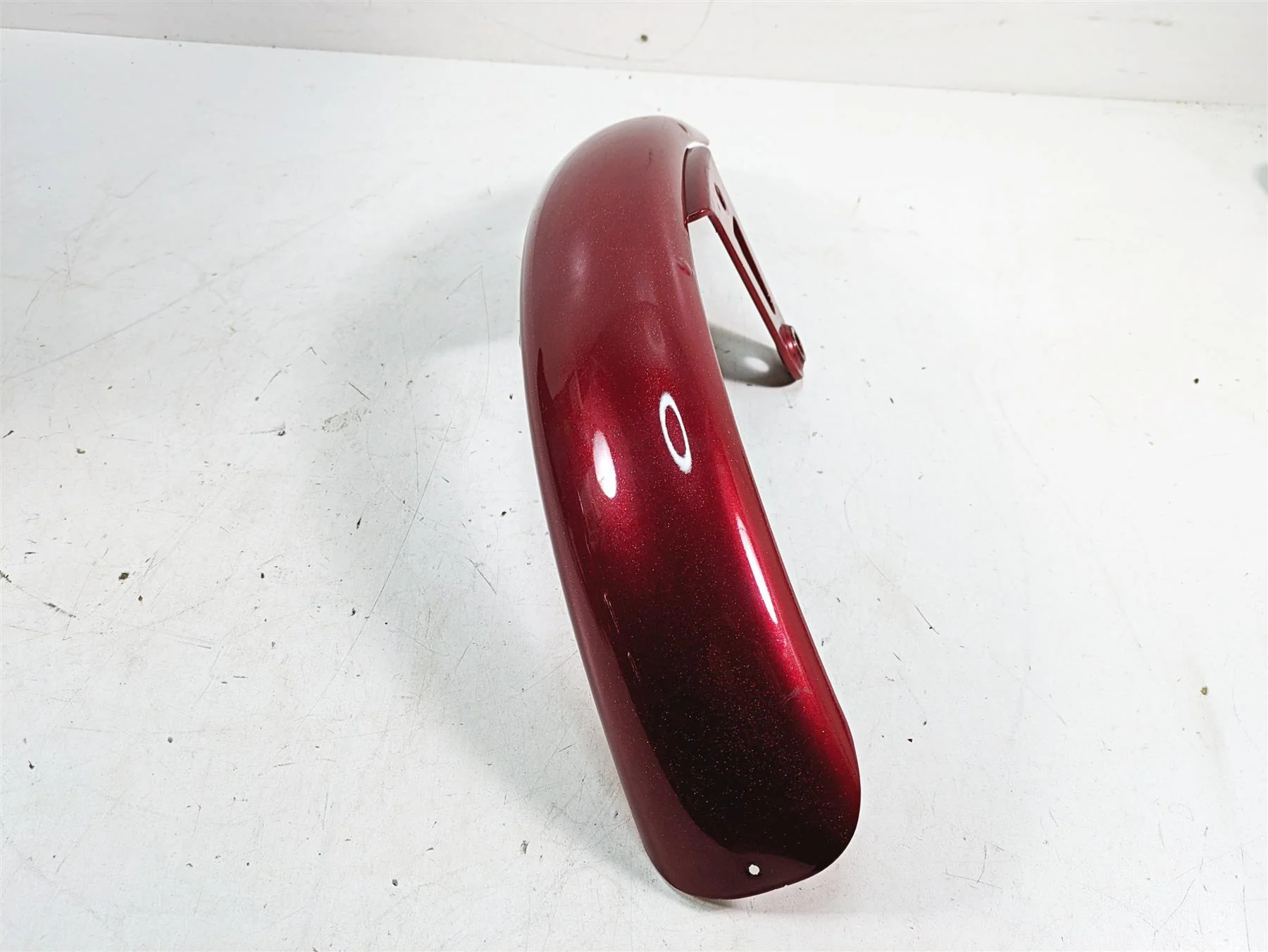 1999 Harley FXSTS Softail Springer Front Fender Red Pearl Custom Paint 59176-96A - Image 5