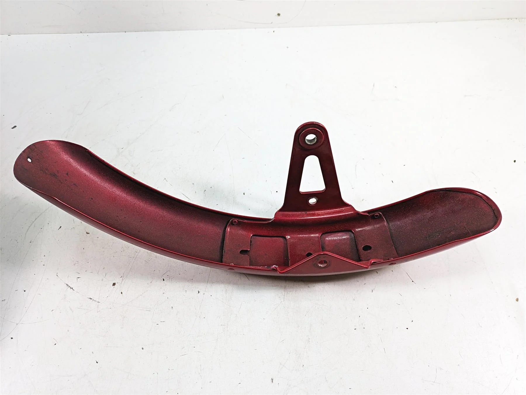 1999 Harley FXSTS Softail Springer Front Fender Red Pearl Custom Paint 59176-96A - Image 7