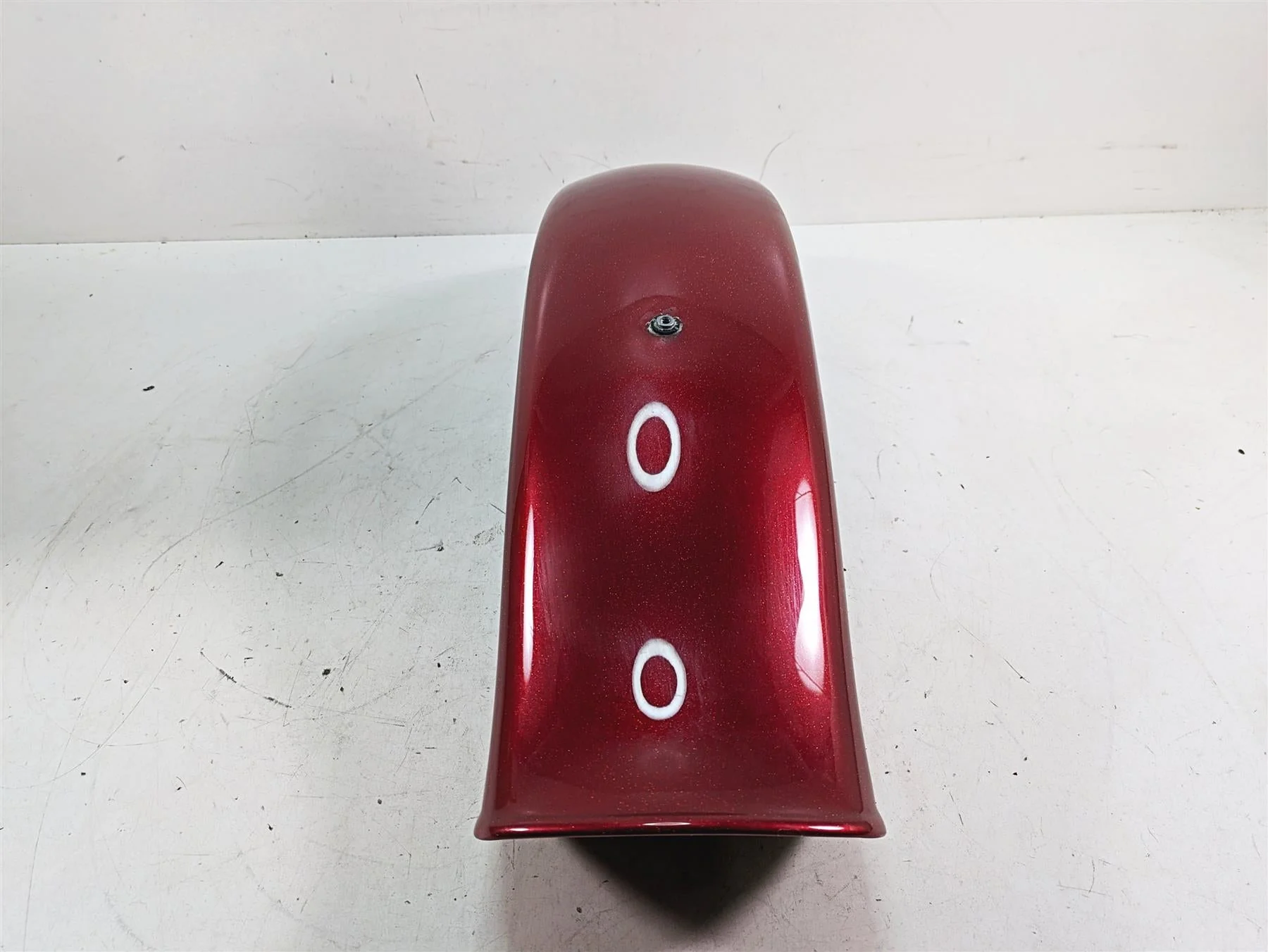 1999 Harley FXSTS Softail Springer Rear Fender Red Pearl Custom Paint 59753-97 - Image 5