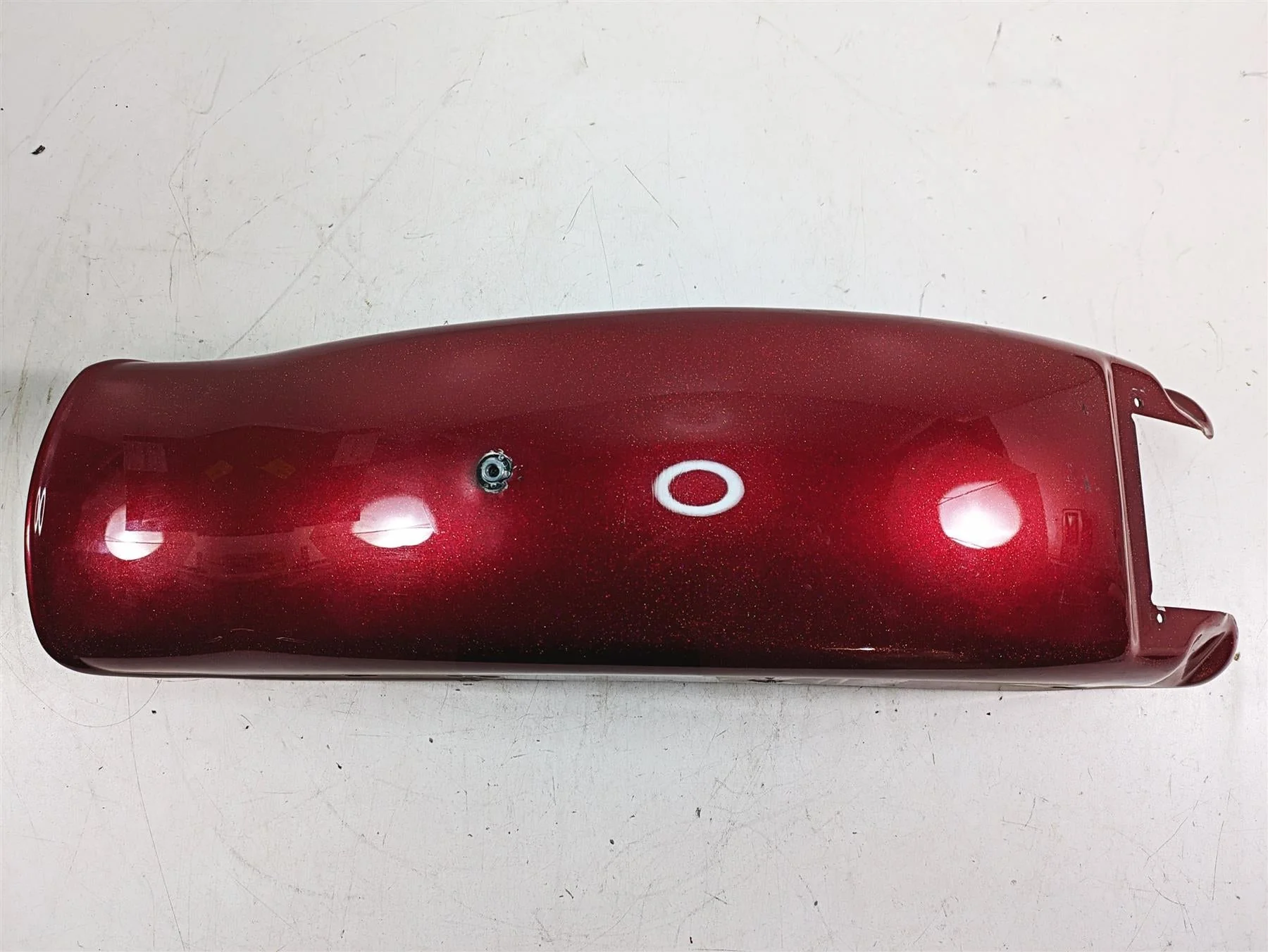 1999 Harley FXSTS Softail Springer Rear Fender Red Pearl Custom Paint 59753-97 - Image 7